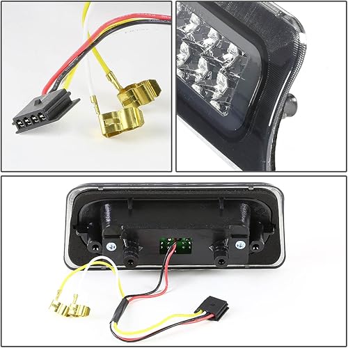 Miniatura 4 de ADN Motoring tercera luz de freno, Ahumado