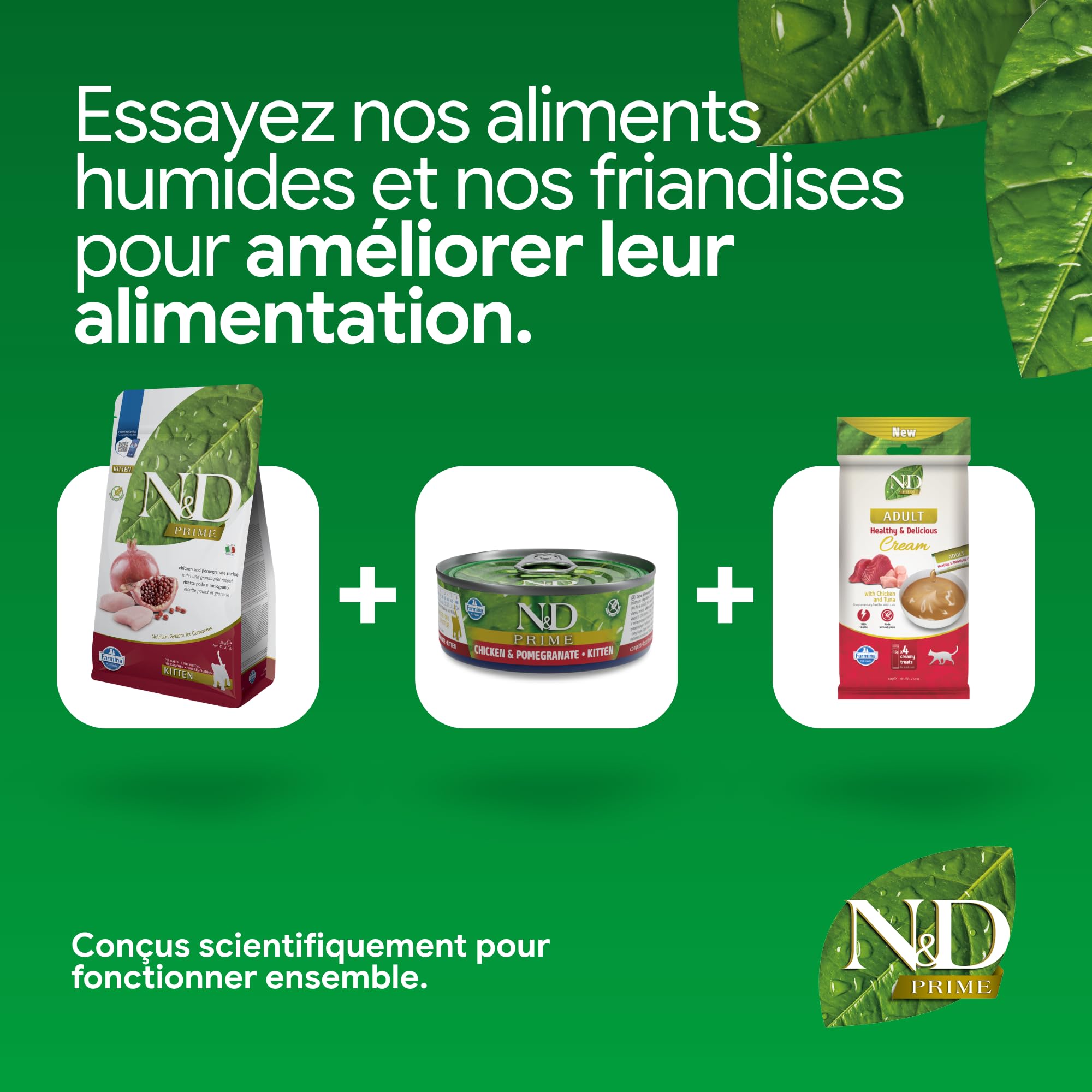 N&D Prime Poulet & Grenade Chaton 5.00 kg