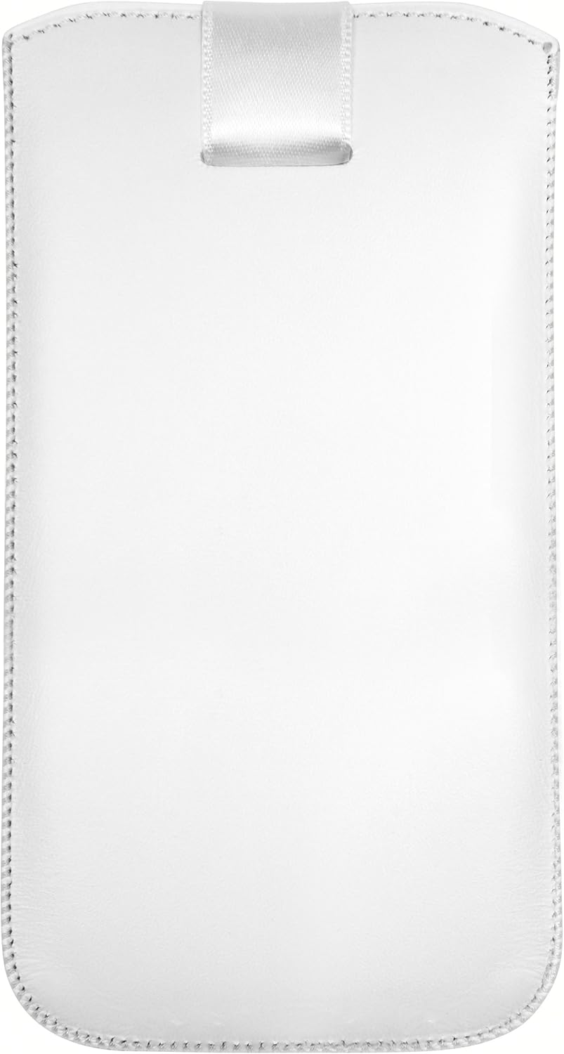 mumbi Premium Real Leather Cover Case for Huawei Ascend W1 Ascend W1 Case Flip Case Cover Protector