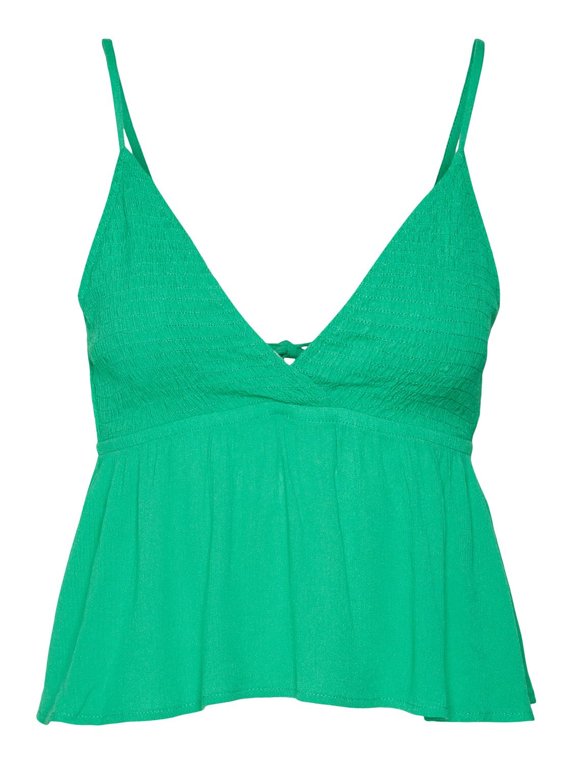VERO MODA Women's Vmmenny Smock Singlet WVN Ga Top, Bright Green, L