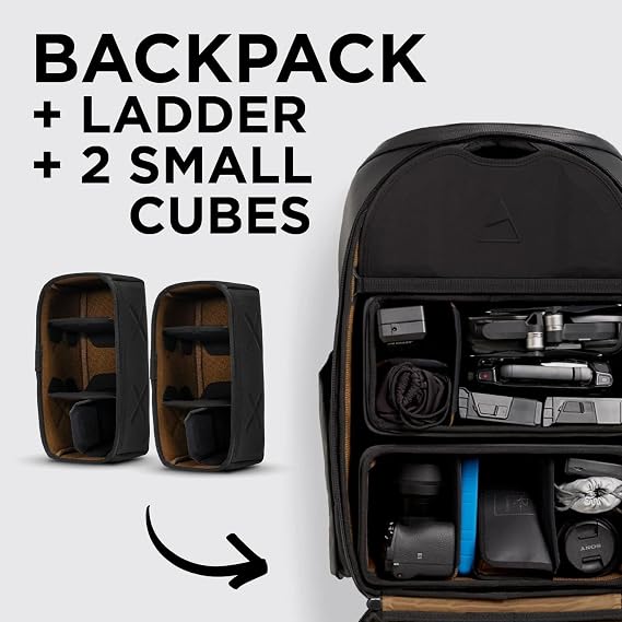 NOMATIC McKinnon Camera Backpack 25L - Camera Bag for Photographers - 2SC