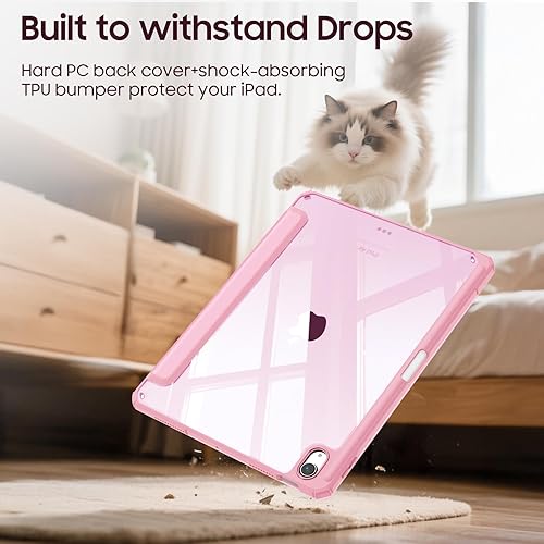 Miniatura 192 de Fintie Funda híbrida delgada para iPad Air de 11 pulgadas M3 (2025) / M2 (2024), iPad Air 5ª (2022) / 4ª generación (2020) de 10.9 pulgadas, funda a