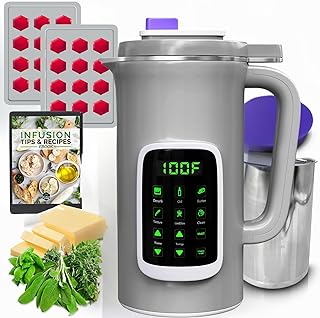 Decarboxylator Infuser Machine, Butter Machine, Magic Infuser, Decarboxylation Decarb Infusion, Botanical Extractor, Make Magical Herbal Infusions Butter, Oil or Tincture, Includes Recipes