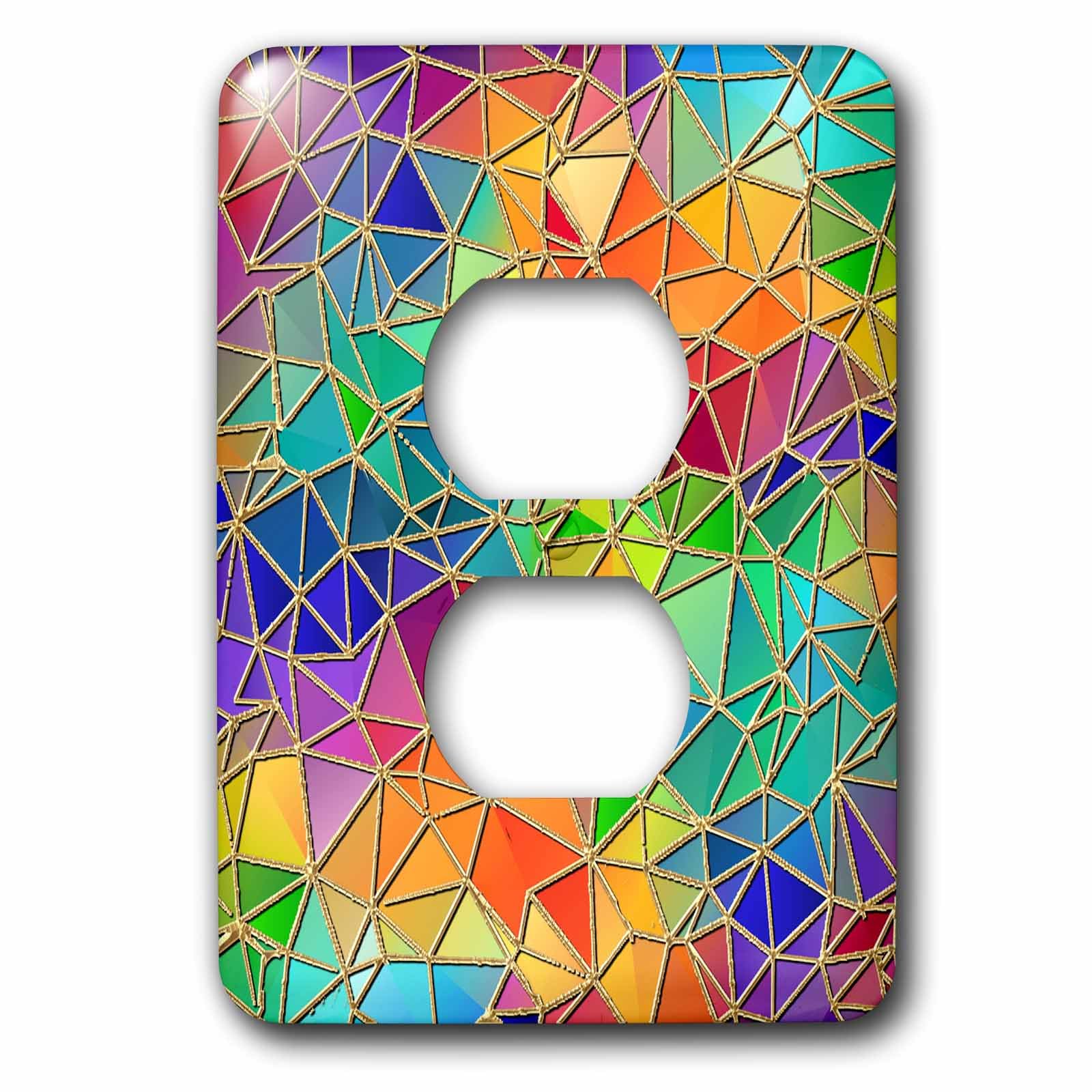 Cache 2 prises 3dRose lsp_252882_6 plaque de finition double