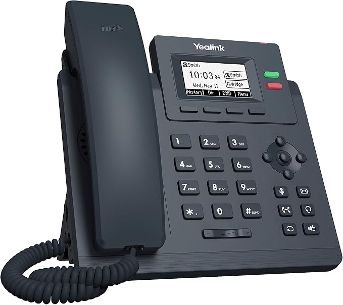 Teléfono IP Yealink T31P con 2 cuentas VoIP miniatura 2