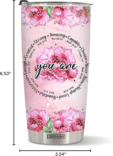 Miniatura 8 de BECHUSKY Regalos cristianos para mujeres regalo de cumpleaños para mujeres vaso cristiano único regalos religiosos para mujeres regalos inspiradores