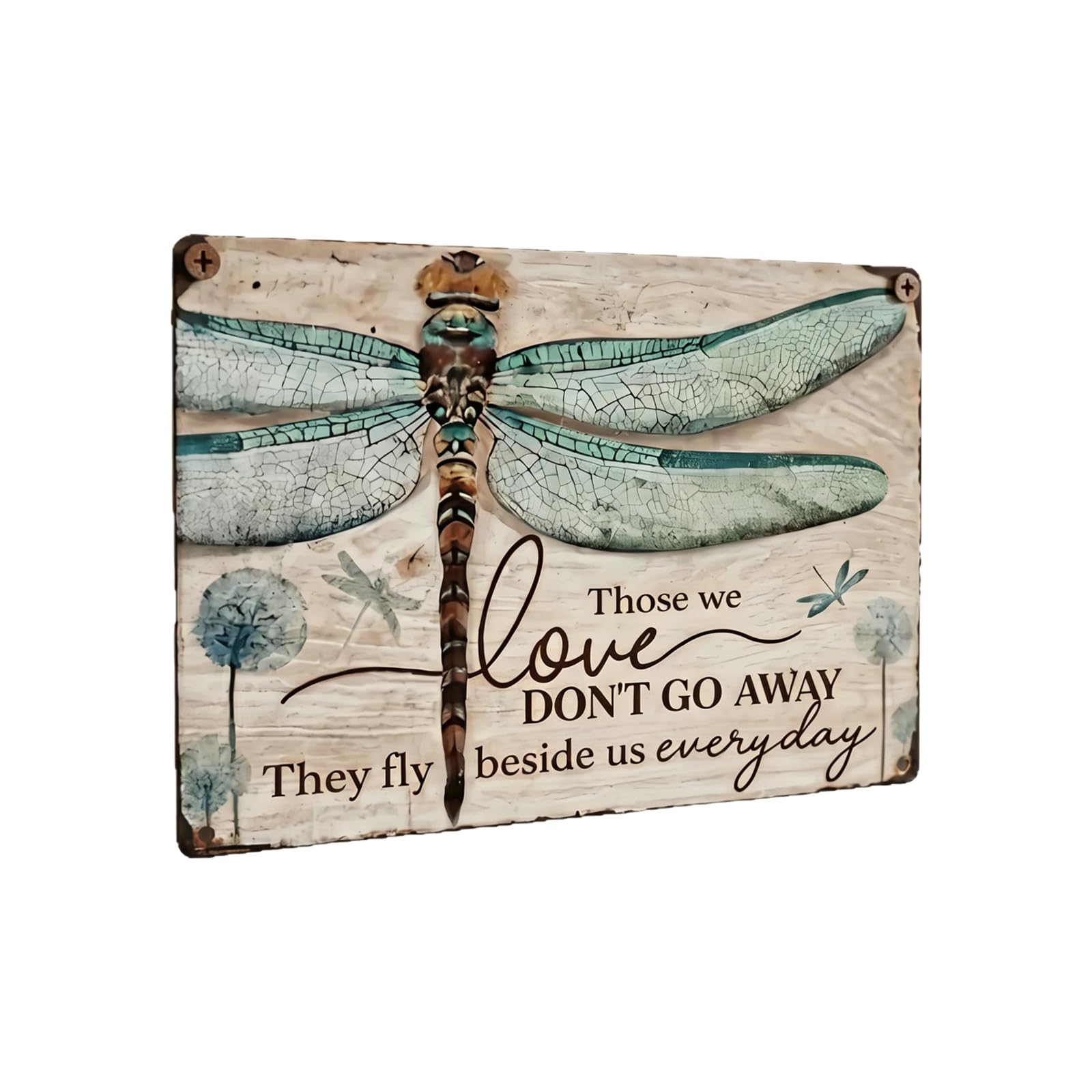 Jazuaiao Antique Metal Wall Art Decoration Retro Tin Sign Wall Ornament for Cafe Entryway Home Party Decoration Traditional Tin Sign