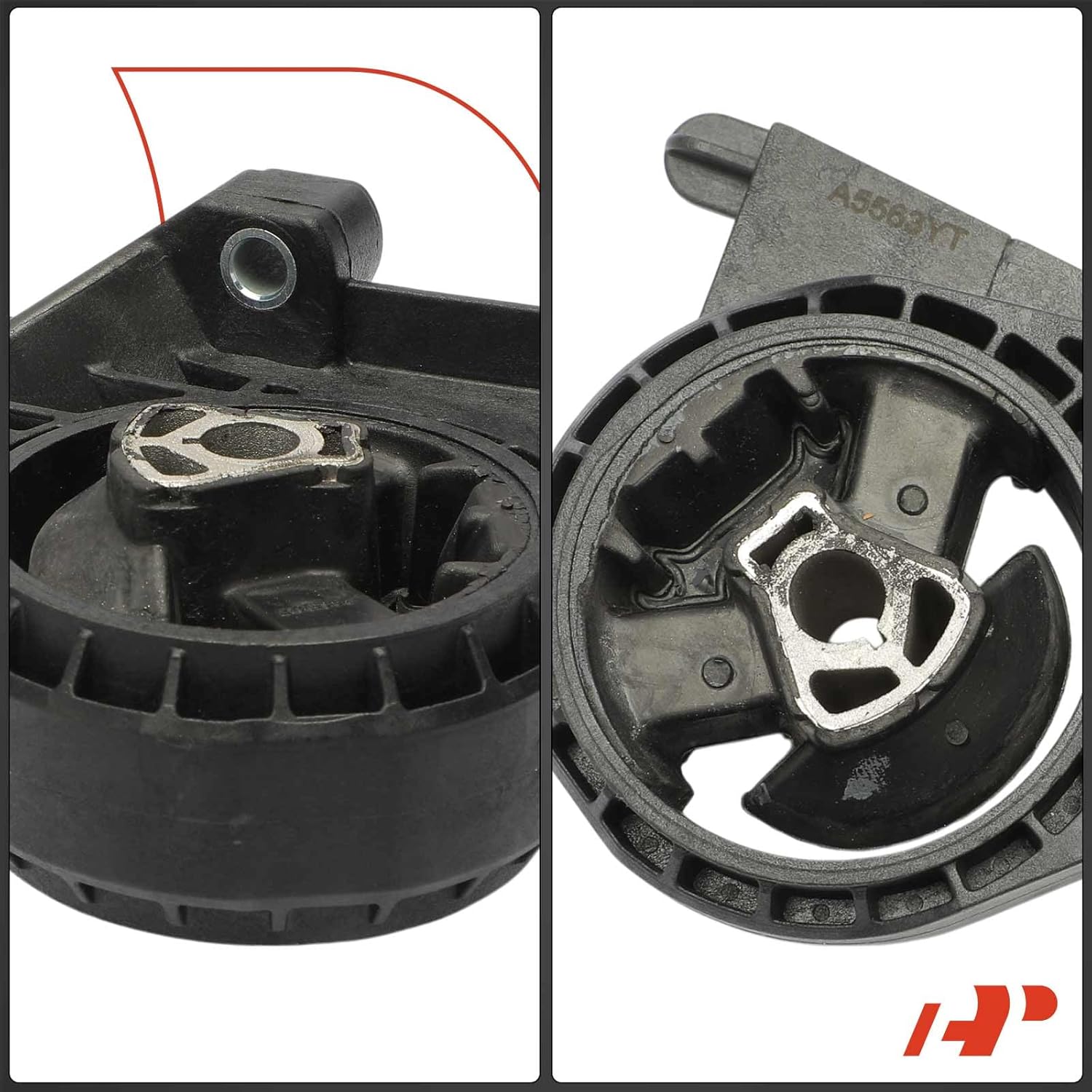 A-Premium Front Transmission Mount Compatible with Chevrolet Cruze 2011-2015, Cruze Limited 2016 & Buick Cascada 2016-2019, 1.4L 1.6L, Automatic Transmission