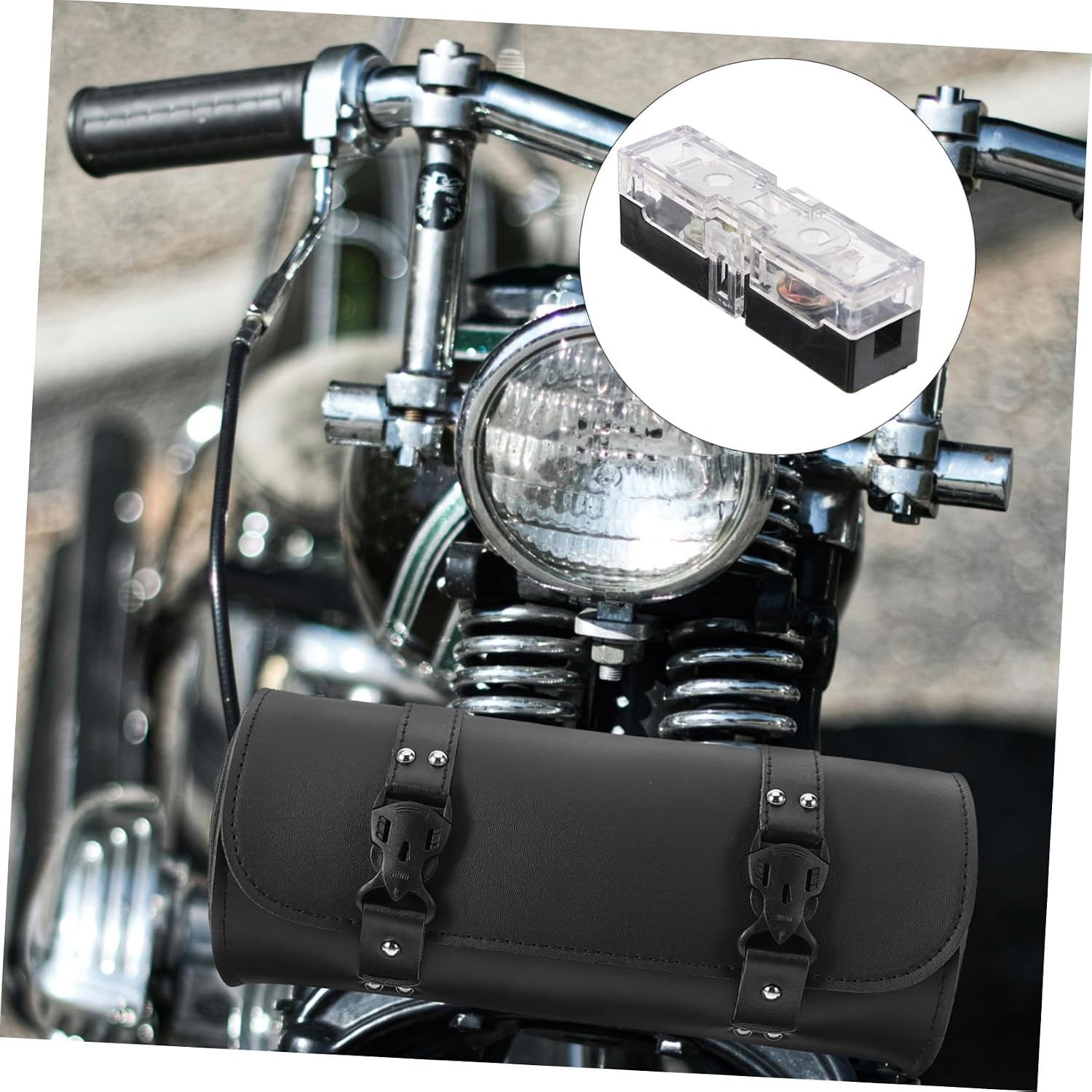 Automotive Fuse Block Replacement Holder Electrical Panel for Car and Motorcycle Battery Sturdy Design for Efficient Circuit Prevention