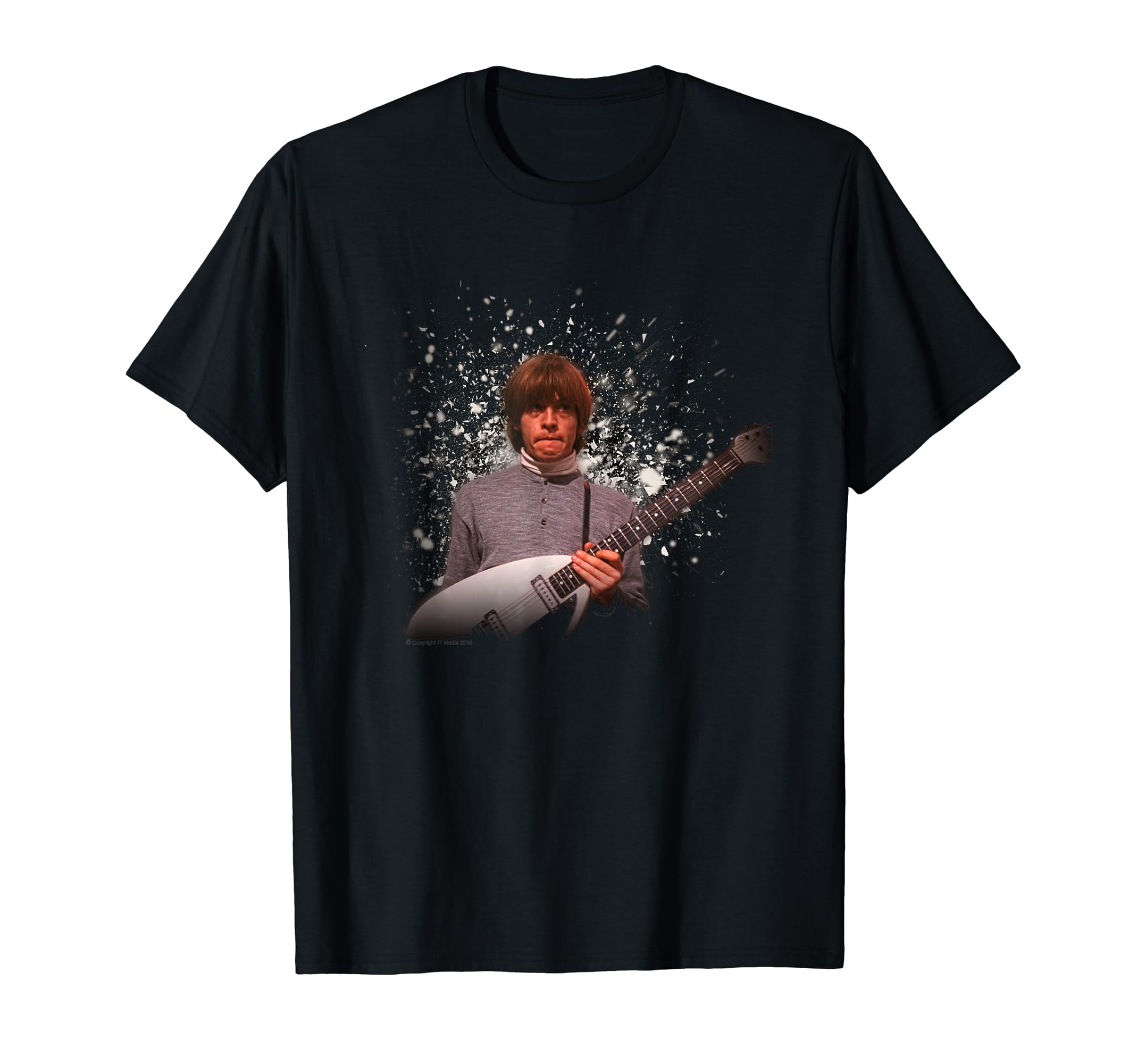 Amazon | TV Times 60年代ロックギタリスト Tシャツ | Tシャツ