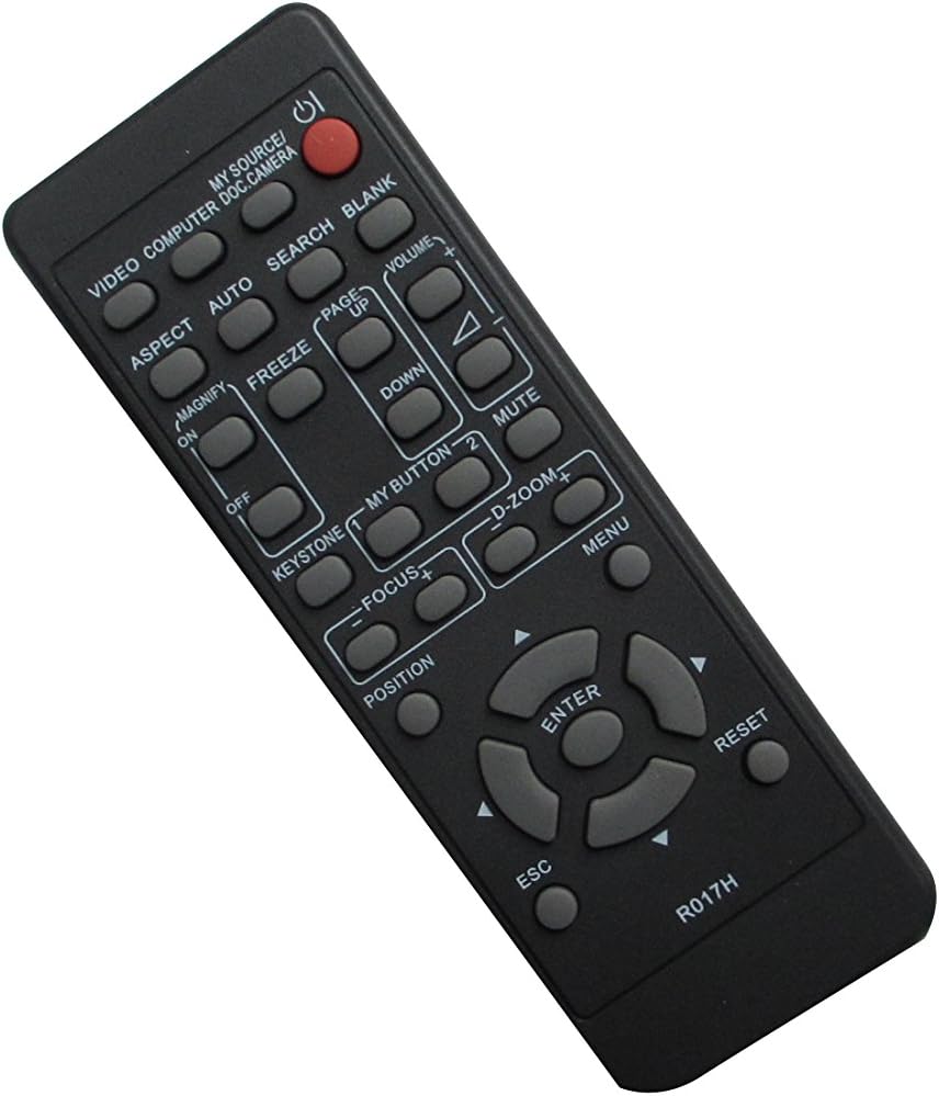 HCDZ LCD Projector Replacement Remote Controller Fit for Dukane Image Pro Imagepro I-PRO 8800A 8900