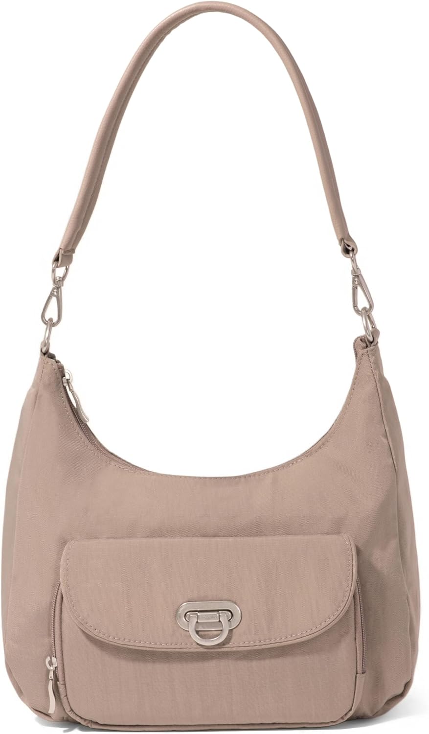 Coastal Flip Lock Half Moon Bag
