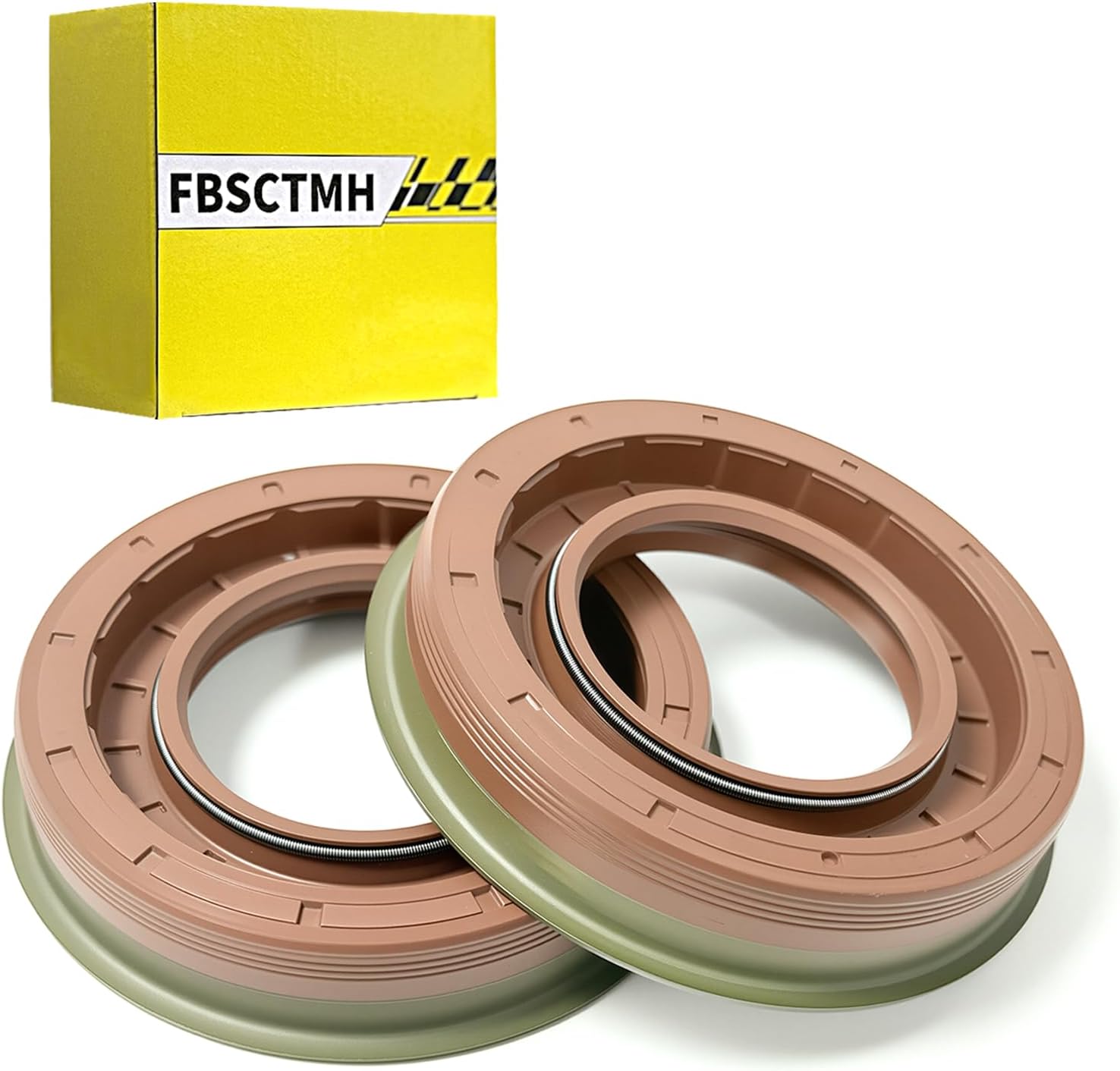 Rear Axle Wheel Seal Driver & Passenger Side Pair Compatible with Ford F150 F250 Truck Lincoln Blackwood Mark LT Navigator with 9.75 Inch Ring Gear Rear Wheel Seal