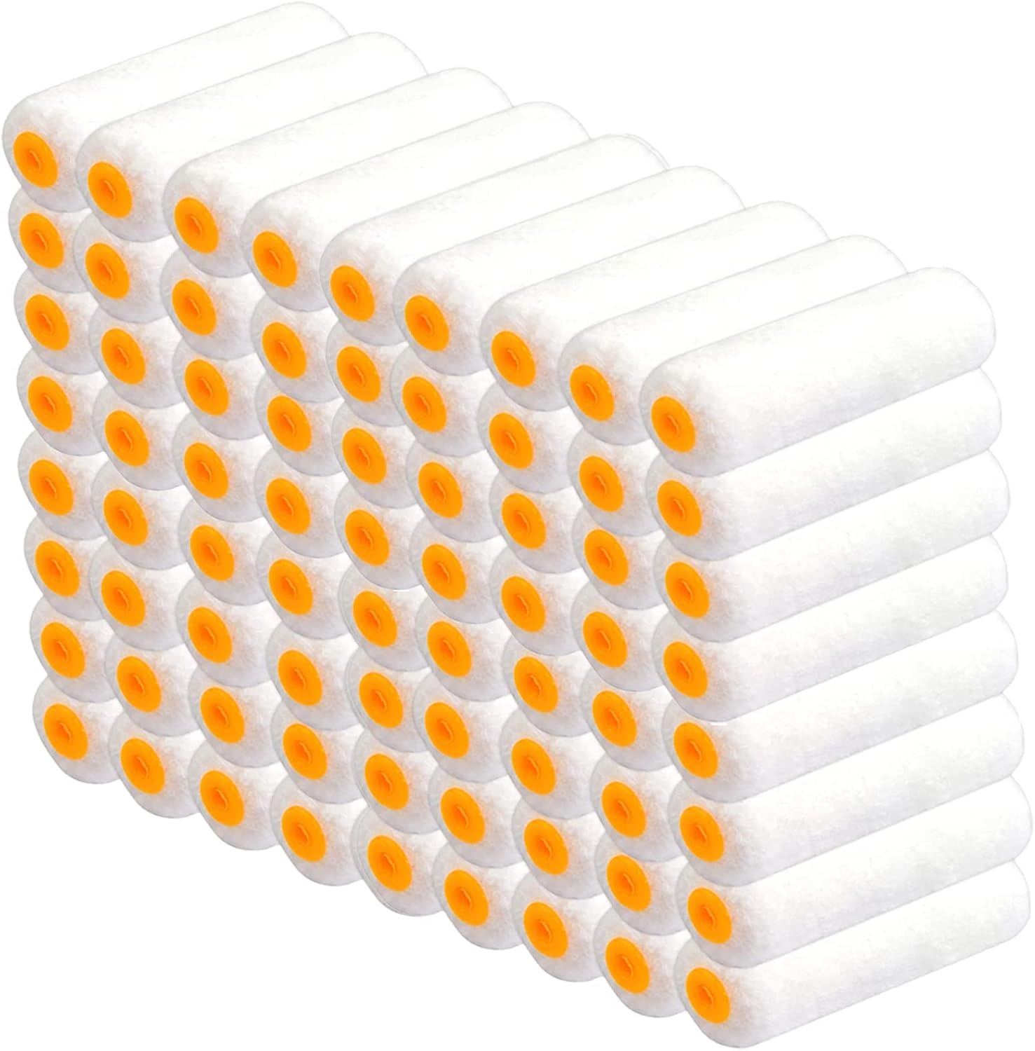 100pcs 4 Inch Paint Roller Covers Small Roller Nap for Paint Roller