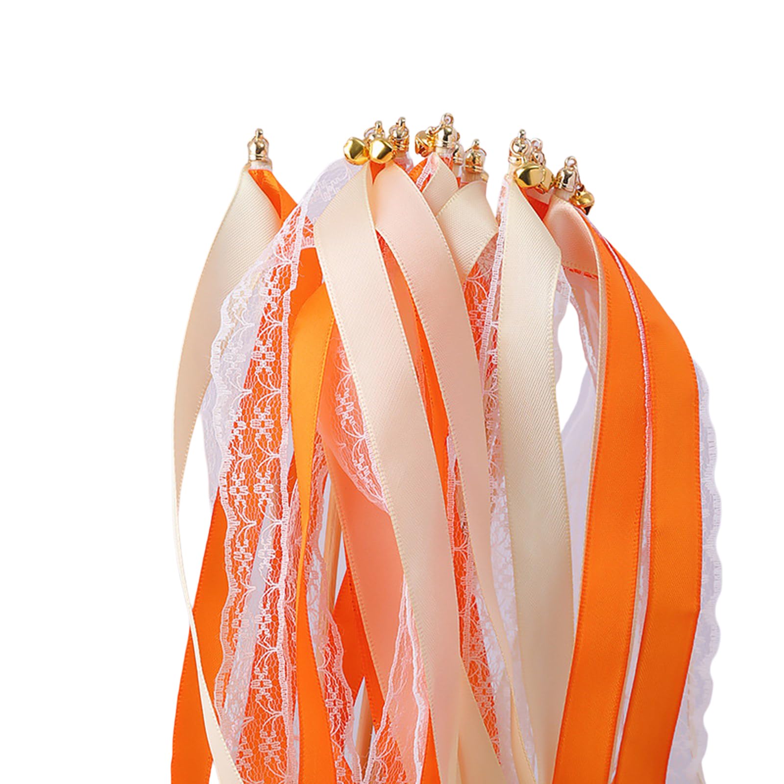 20 elegant satin ribbon wall and bell ribbon magic wand perfect for wedding streamers in weddings, birthdays, and festival occasions