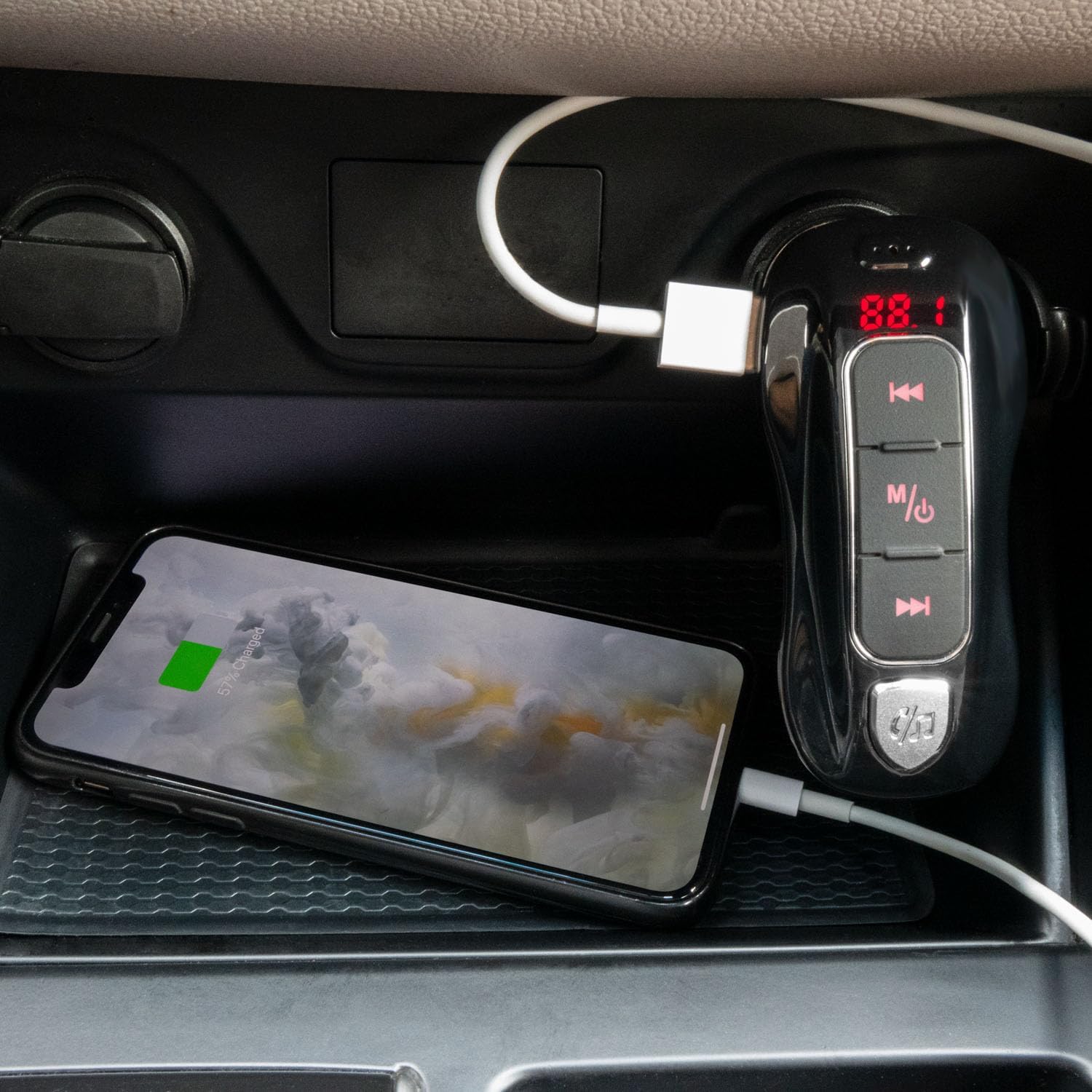 Bracketron Roadtripper Sound Bluetooth Enabled FM Transmitter Connect Phone Audio to Cars Trucks RVs Buses Boats Radio Speakers