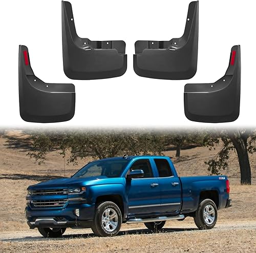 Miniatura 10 de BDFHYK Protectores contra salpicaduras de barro, 4 unidades de protectores de barro compatibles con Chevy Colorado y GMC Canyon 2015-2022 sin