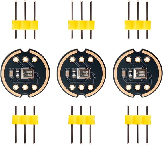 3 PCS INMP441 Omnidirectional Microphone Module ESP32 I2S Interface MEMS High Precision Low Power Digital Output Supports ESP32