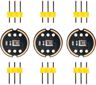 3 PCS INMP441 Omnidirectional Microphone Module ESP32 I2S Interface MEMS High Precision Low Power Digital Output Supports ESP32
