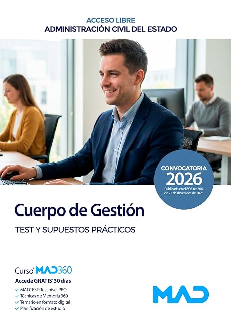 Portada de Cuerpo de Gestión de la Administración Civil del Estado