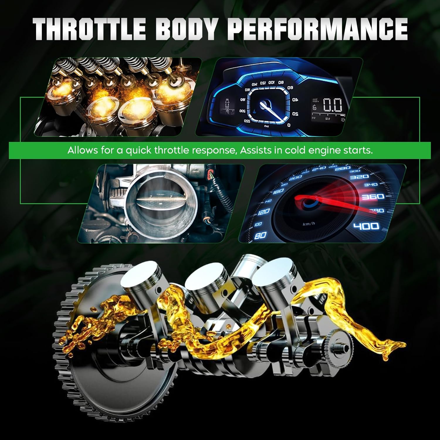 Electronic Throttle Body for VW Jetta Beetle Golf for Audi TT 1.8L 1999 2000 2001 2002 2003 2004 2005 2006, Replace for 06A133062BD, 06A133062C, 06A133062J