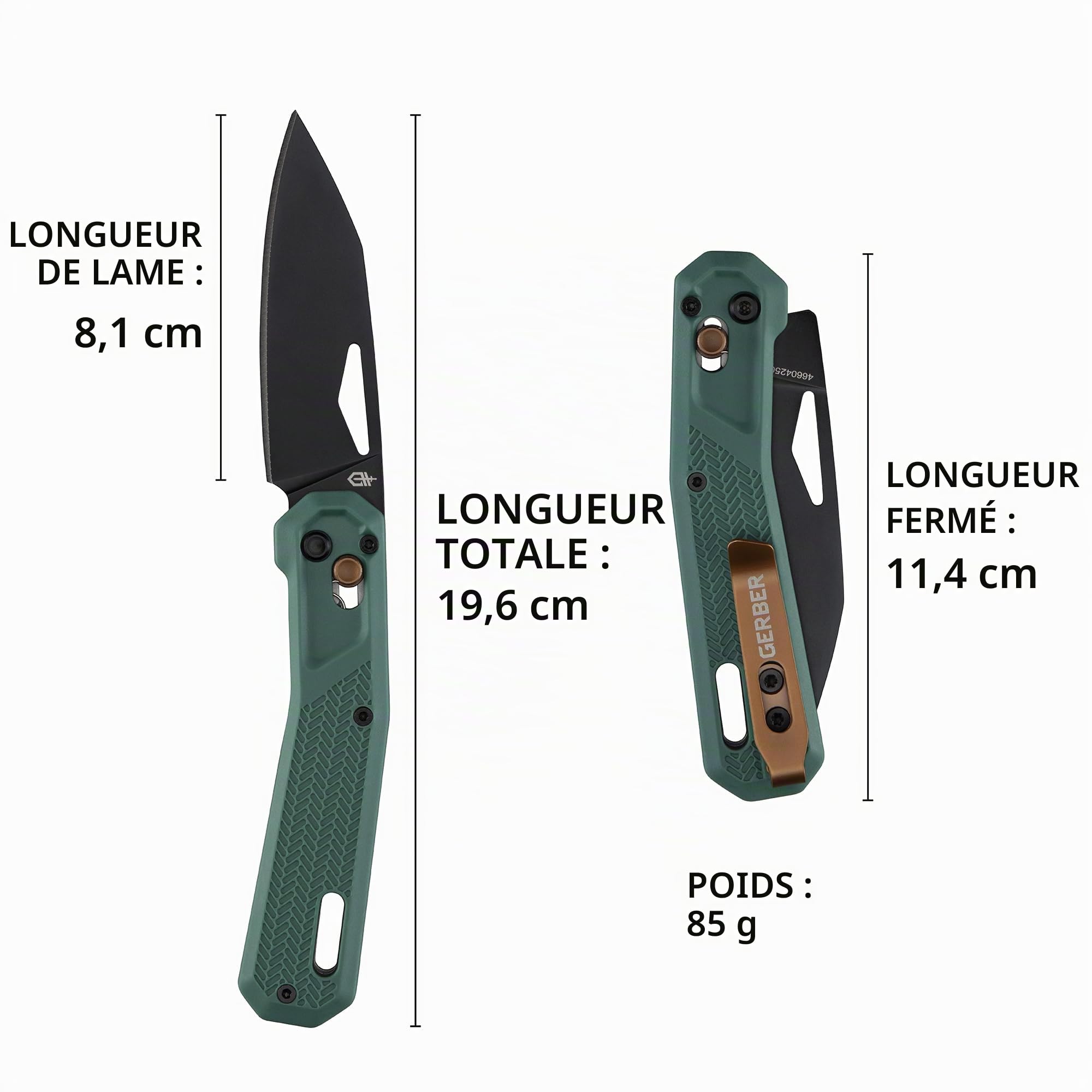 Gerber Vista Couteau à une main