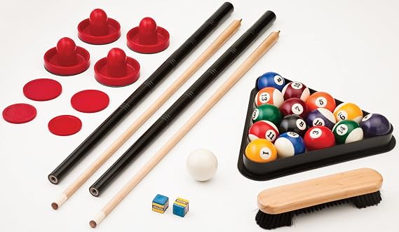 Fat Cat Original 2-in-1 7 Ft Pockey Multi Game Table, Pool and Air Hockey