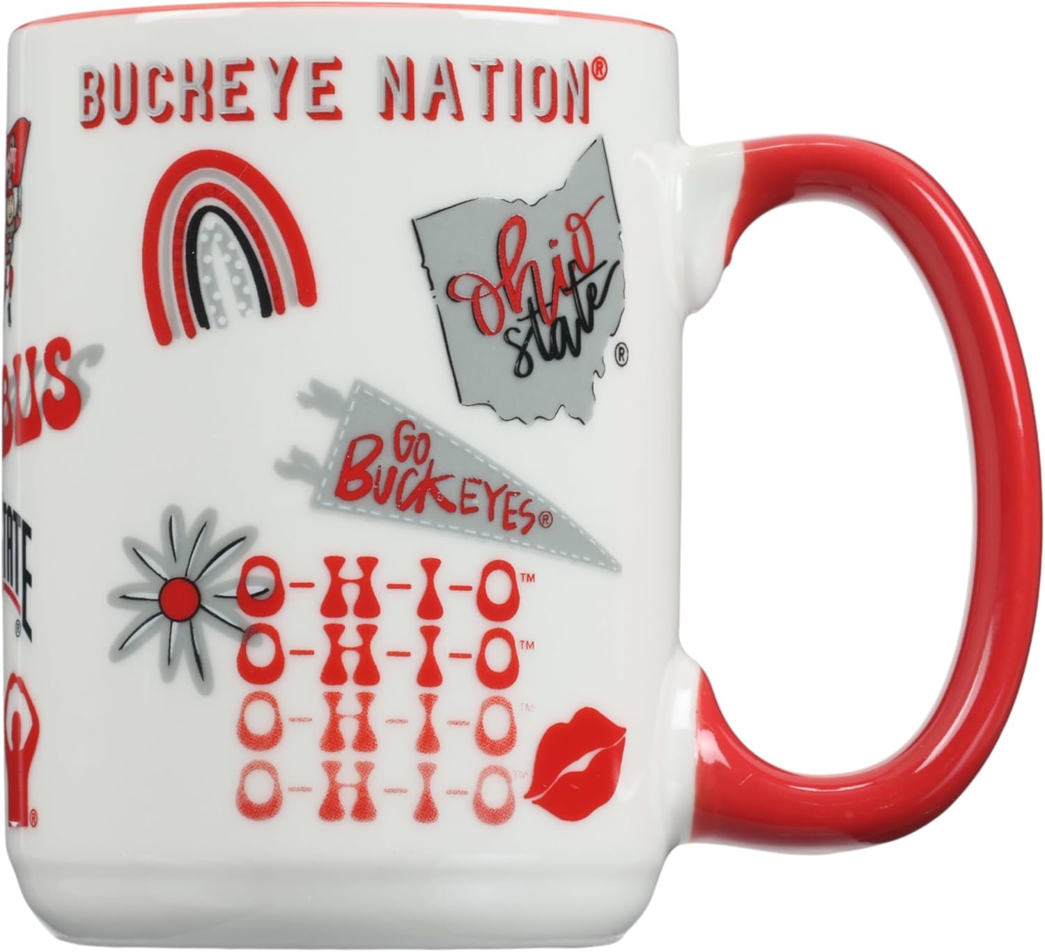 The Memory Company | Licensed NCAA 15oz Wood Handle Mug