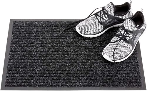 Restaurantware Comfy Feet - Tapete antideslizante de 36 x 24 pulgadas, 1 alfombra acanalada, para interiores y exteriores, para hogares u oficinas,