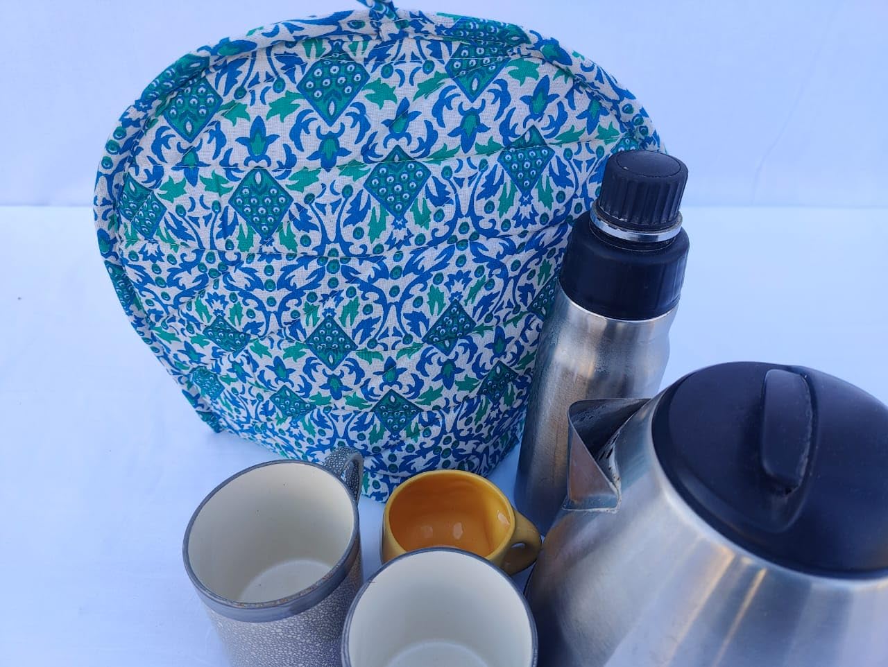 Hand Block Tea Cozy - Keep Tea Warm! -5 Hand Block Tea Cozy - Keep Tea Warm! -5