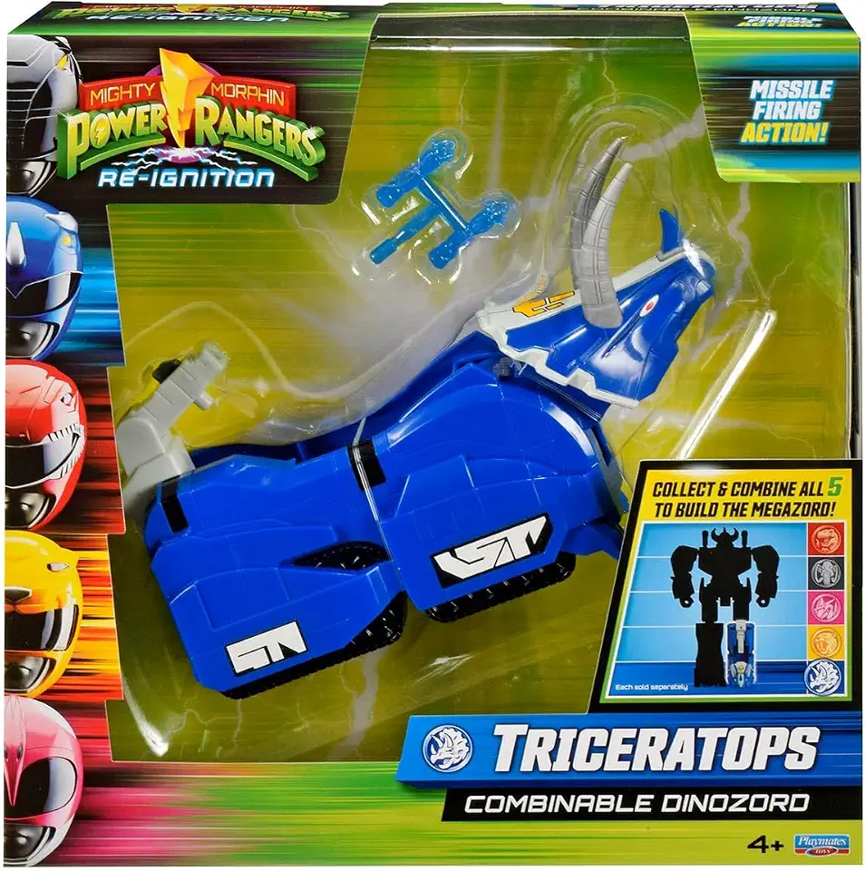 DINOZORD COMBINAVEL TRICERATOPS, POWER RANGERS, SUNNY