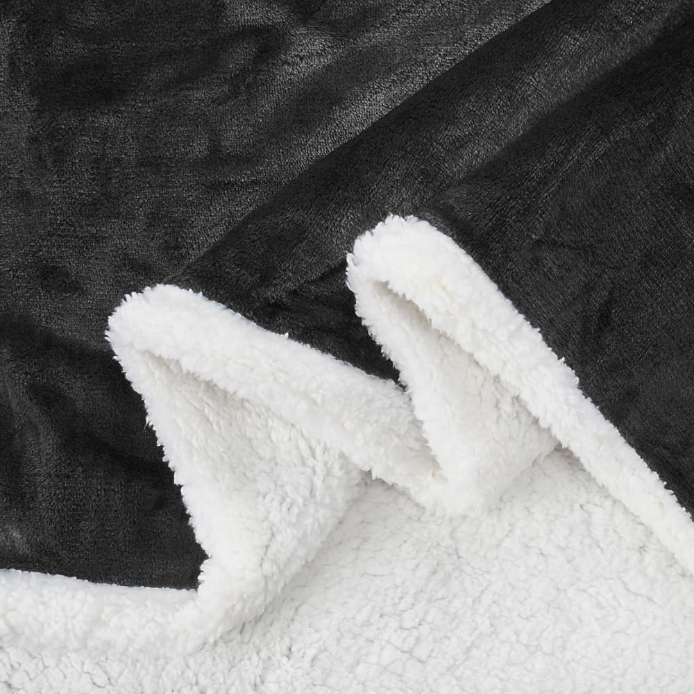 Catalonia Sherpa Wearable Blanket with Sleeves Arms - Image 7