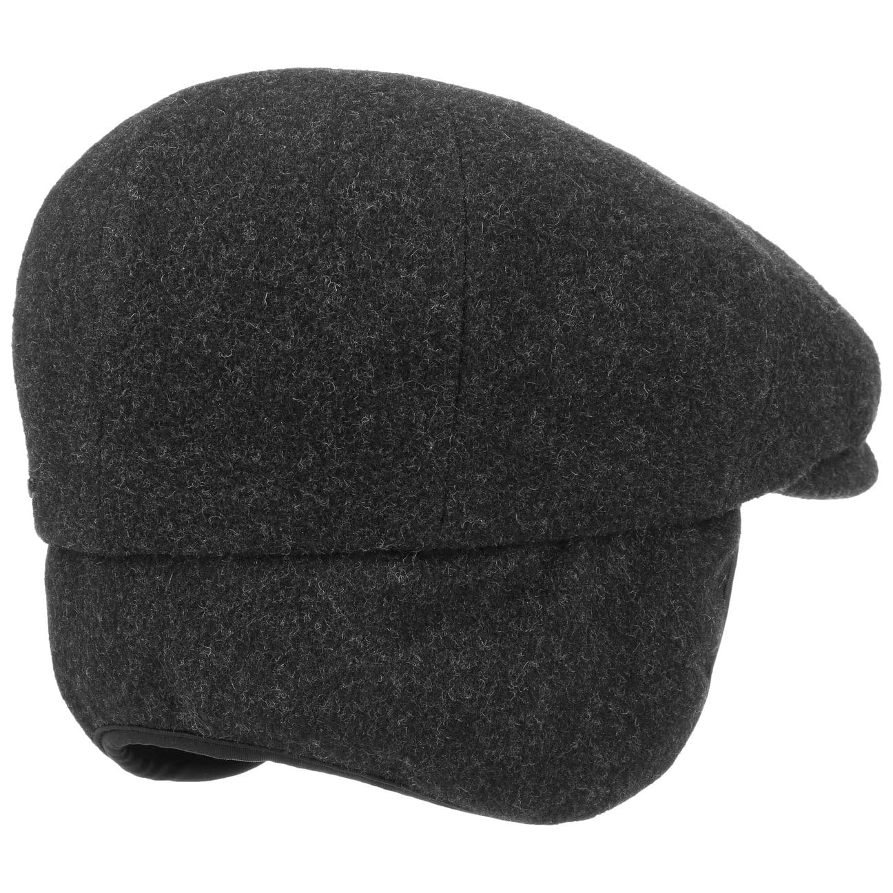 Stetson Kent Wool Flat Cap Herren Made in EU Kaschmir Herbst Winter Ohrenklappen Schirmmütze