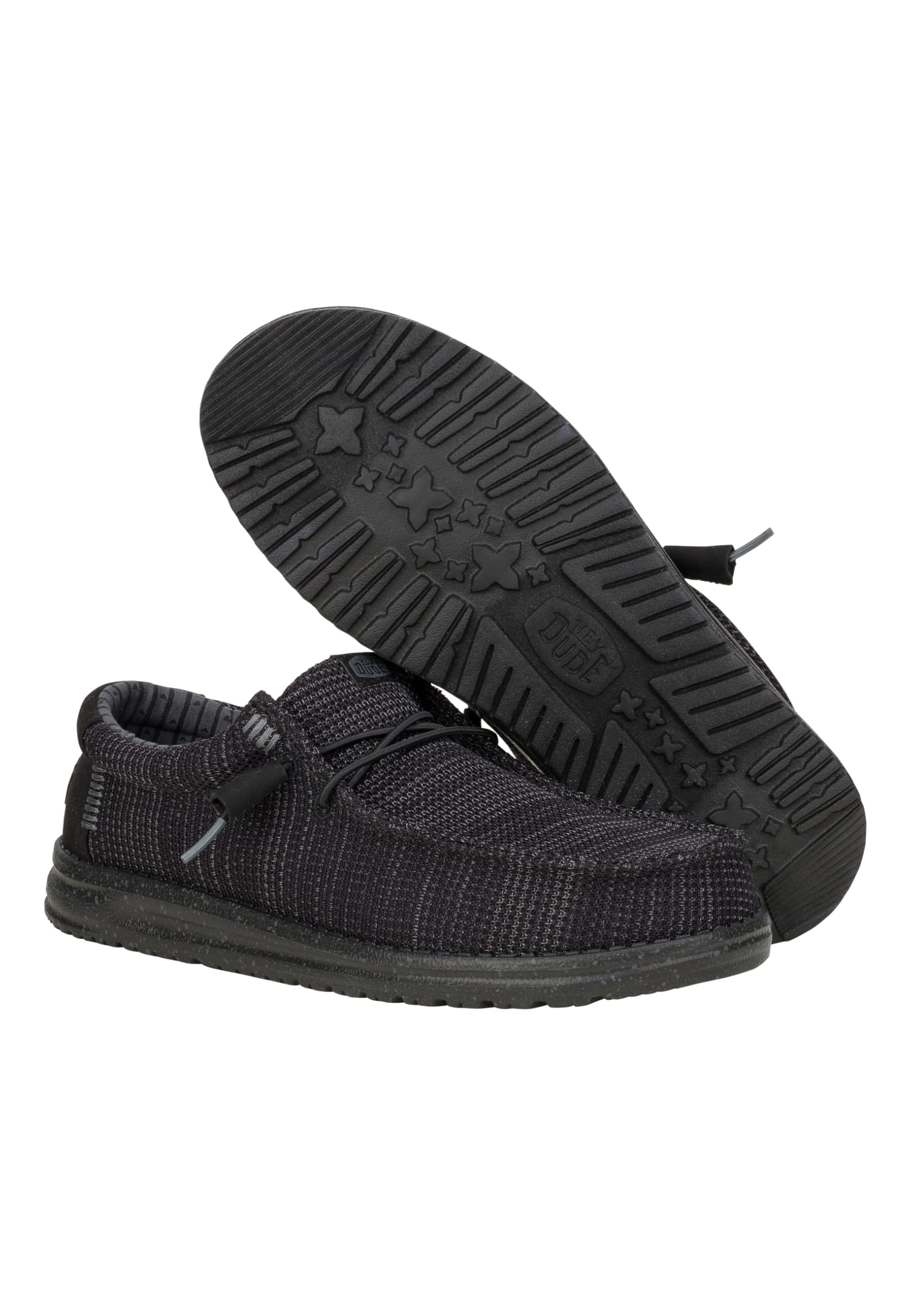 Heydudewally Stretch Sox Black Black Size 15 Mens Shoes Mens