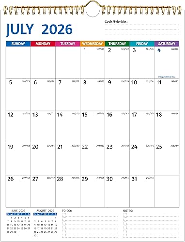 Miniatura 9 de Calendario de pared 2024-2026  mayo 2024  abril 2026, calendario de 2 años 2024-2026, 14.57 x 11.42 pulgadas, calendario 2024 24 meses, calendario