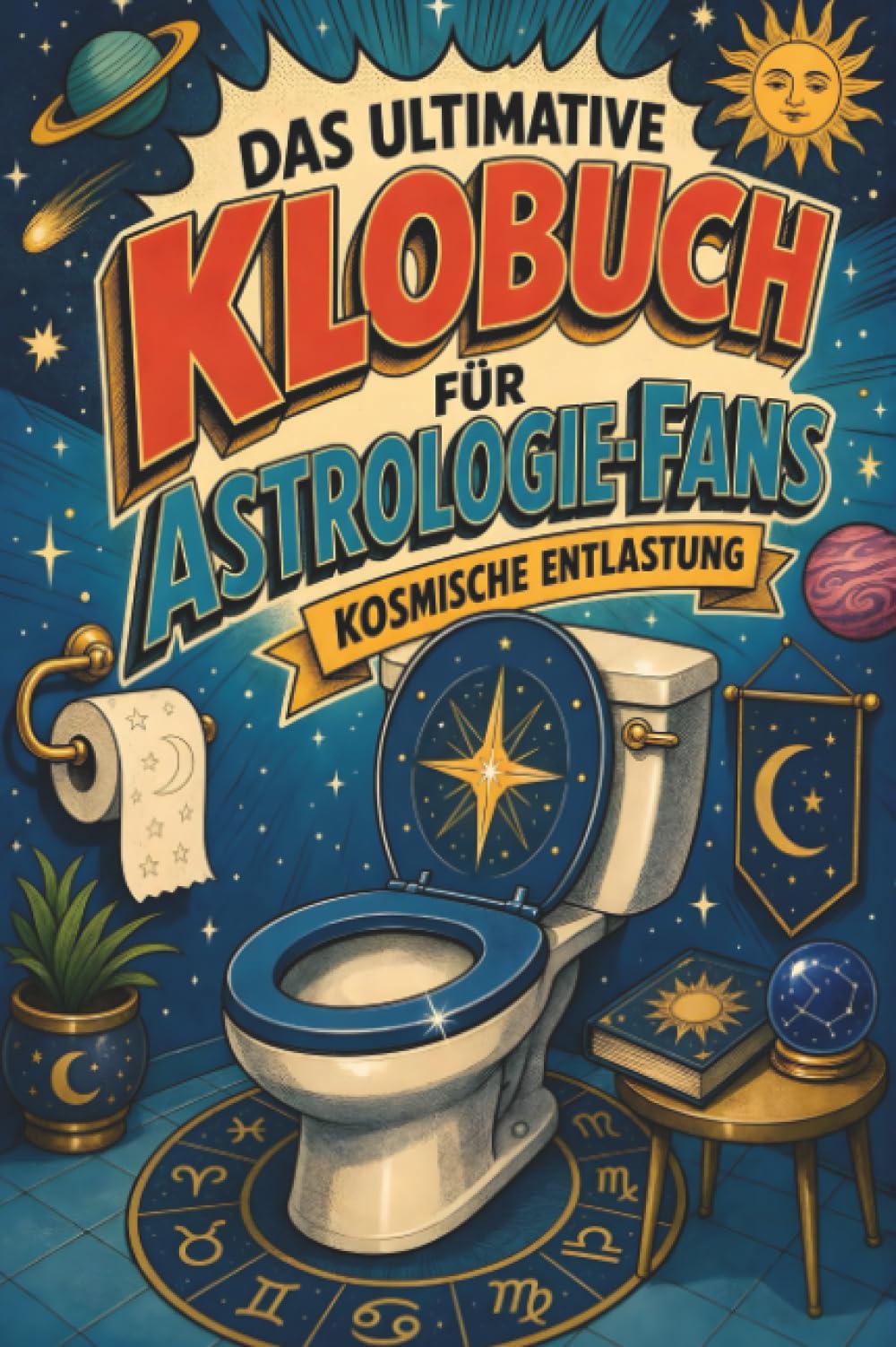 Das ultimative Klobuch für Astrologie-Fans: Kosmische Entlastung. Lustiges Geschenk für Fans von Astrologie, Sternzeichen und Horoskop