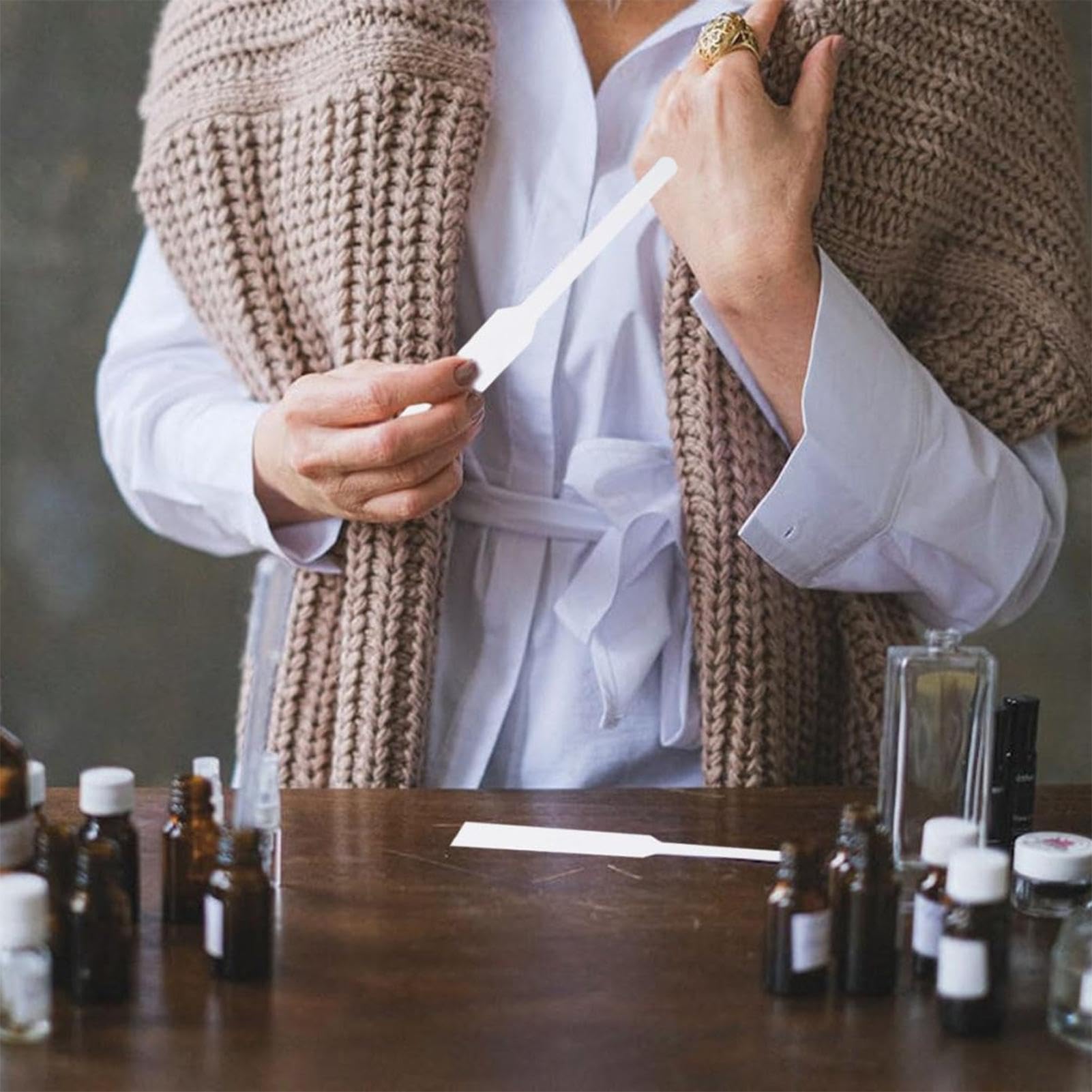 Nogeqi Parfüm Teststreifen 300 Stück - 16cm Dufttest Papier