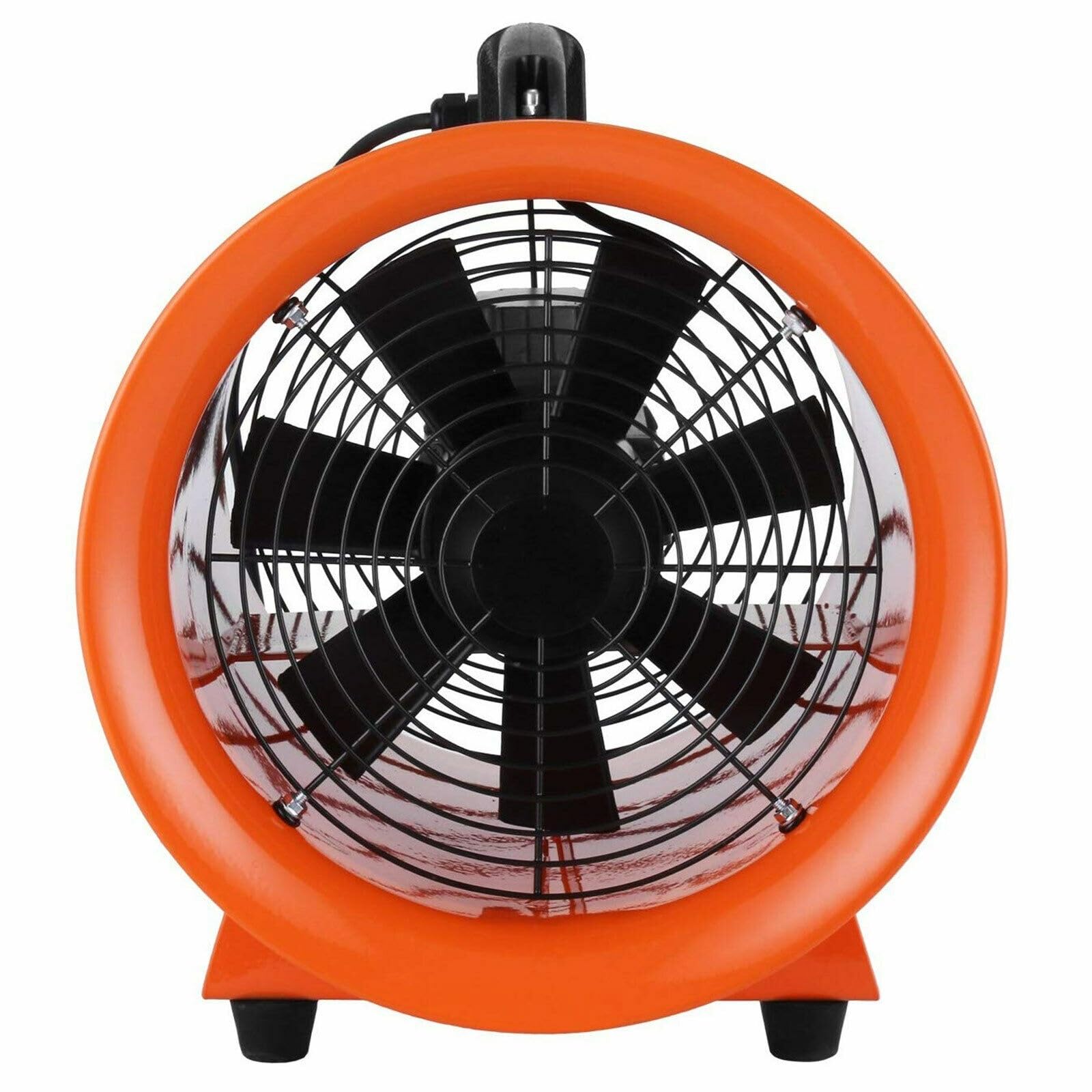 Ventilador de 12 pulgadas, Extractor Industrial, ventilador portátil, 3300 RPM, Metal axial aire, ventilación taller escape comercial