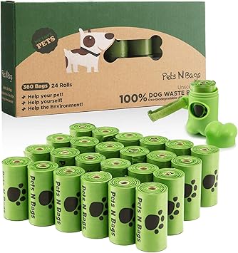 biodegradable dog bags amazon