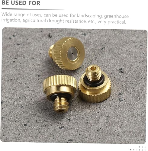 Miniatura 4 de YARNOW Boquillas Misters Pequeña Fuente Paisajes Refrigeración al aire libre Boquilla De Manguera De Jardín Invernadero Manguera Pulverizador de