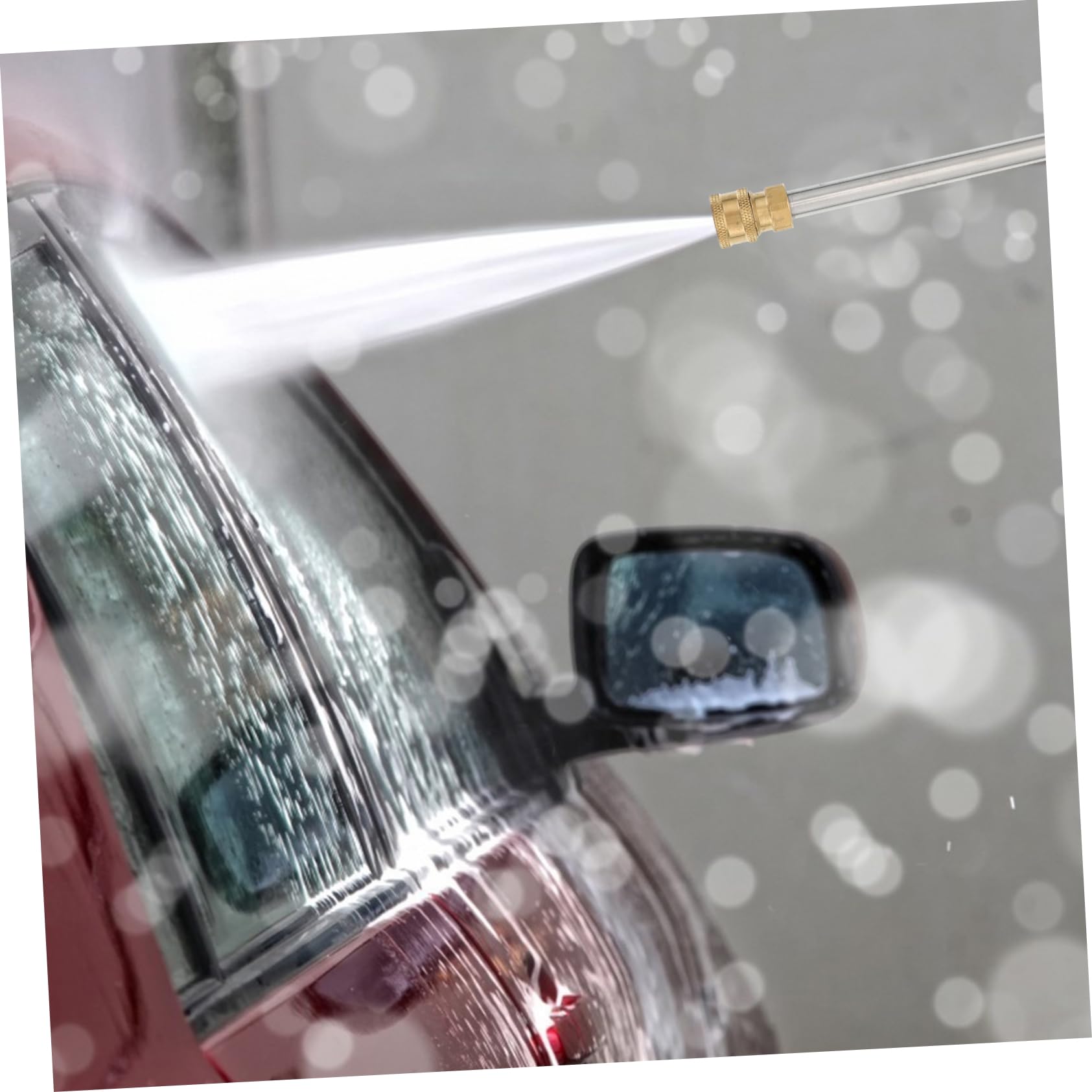 GLEAVI Professional Sandblasting Nozzle for Pressure Washer Project Tool Rust Removal Car Wheel Cleaning Nozzle