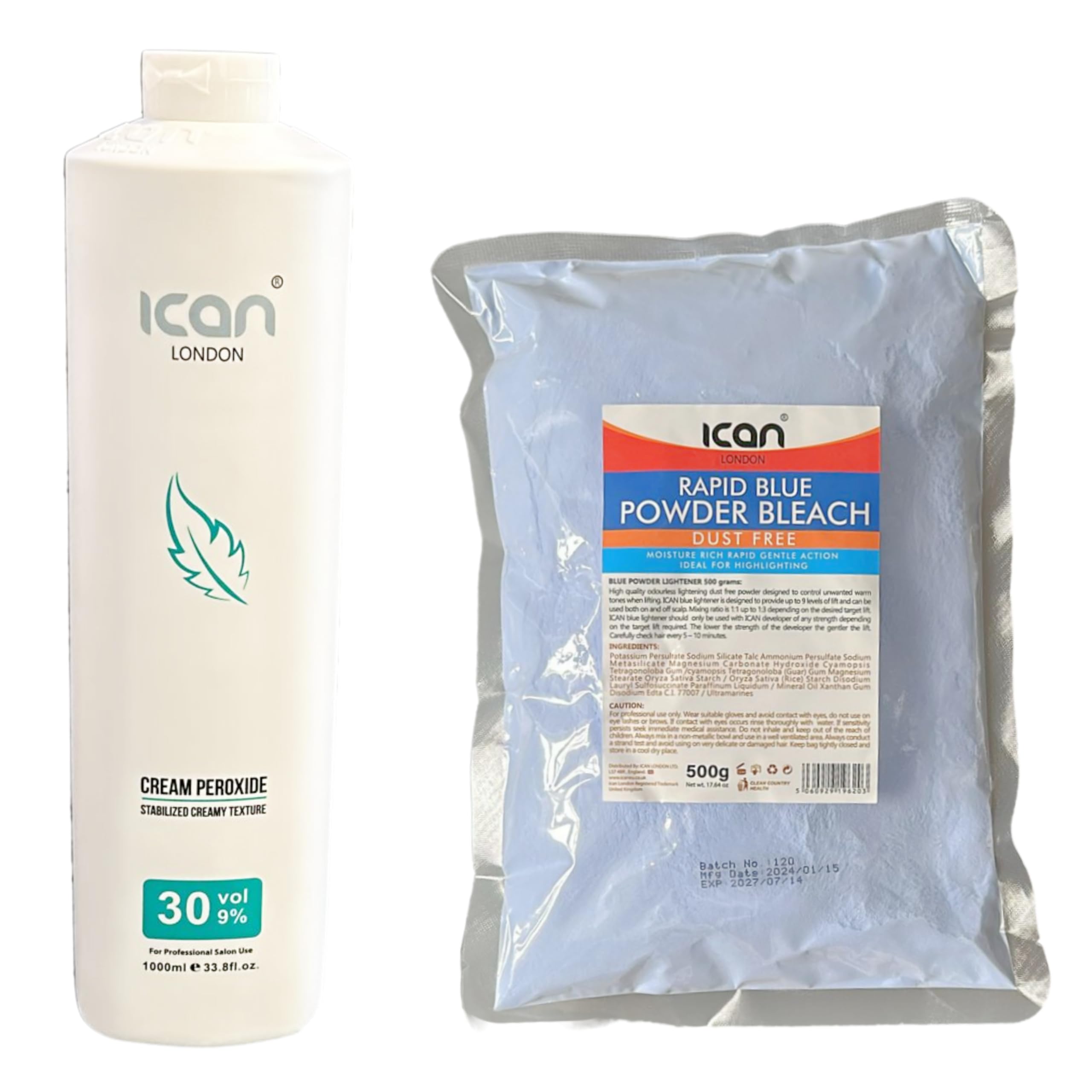 ICAN PROFESSIONAL CREAM PEROXIDE 20 VOL 6% 1 Litre (1000ml) – BigaMart - View #11