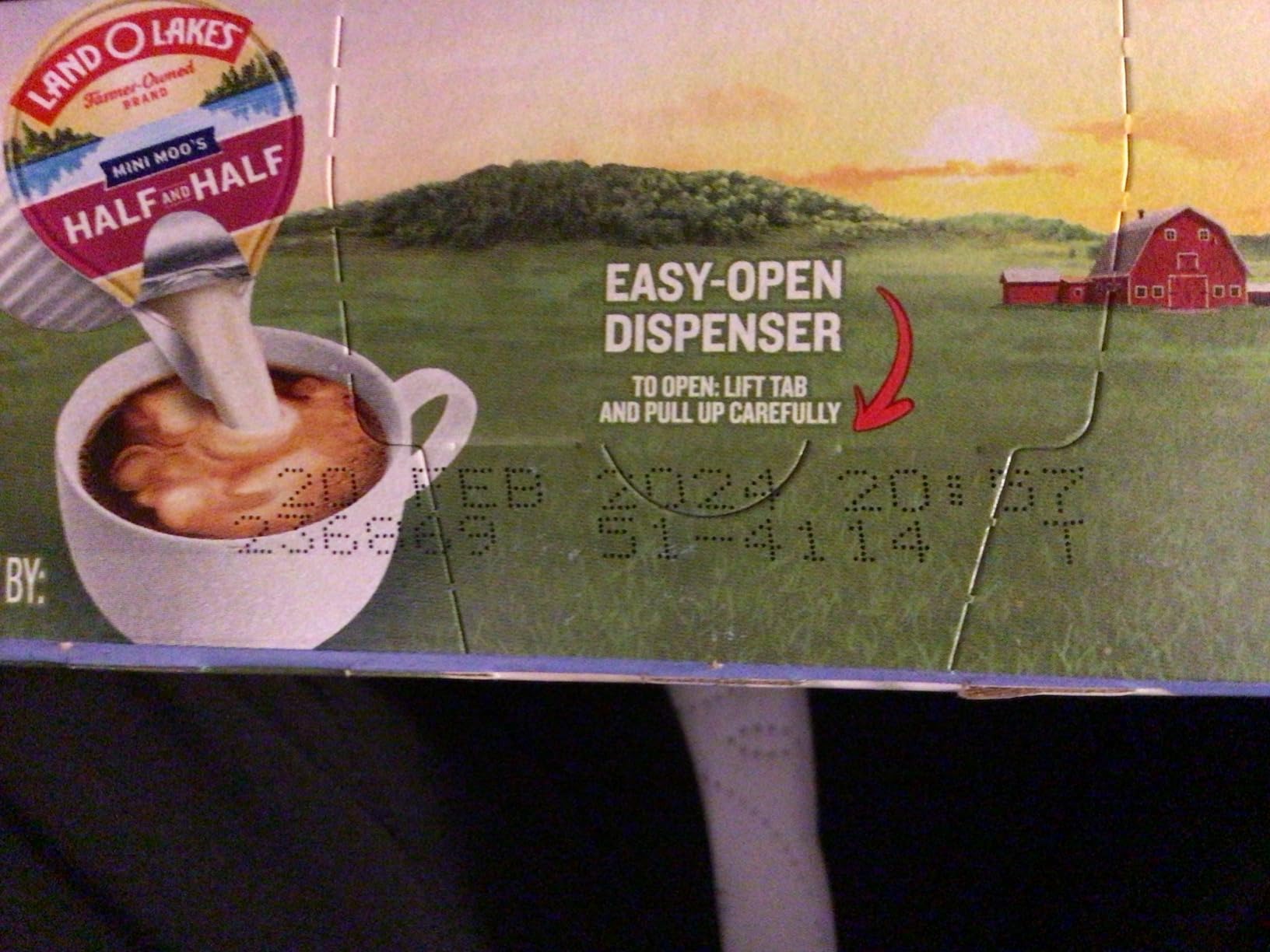 Land O' Lakes Half and Half UHTProcessed Creamer, 24
