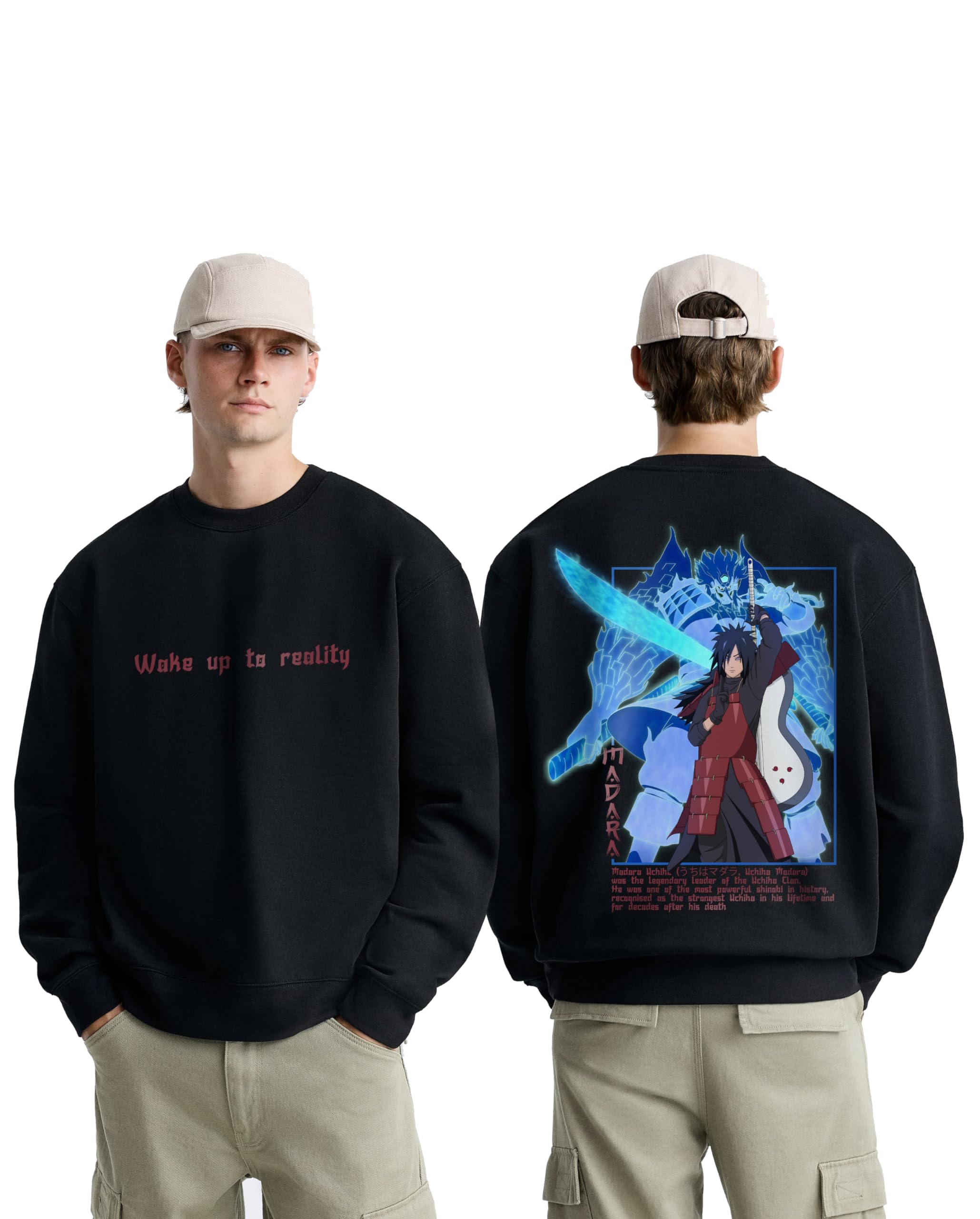 g&g closet Madara Uchiha Susanoo Graphic Anime Printed Sweatshirt for Men and Women-picture-43