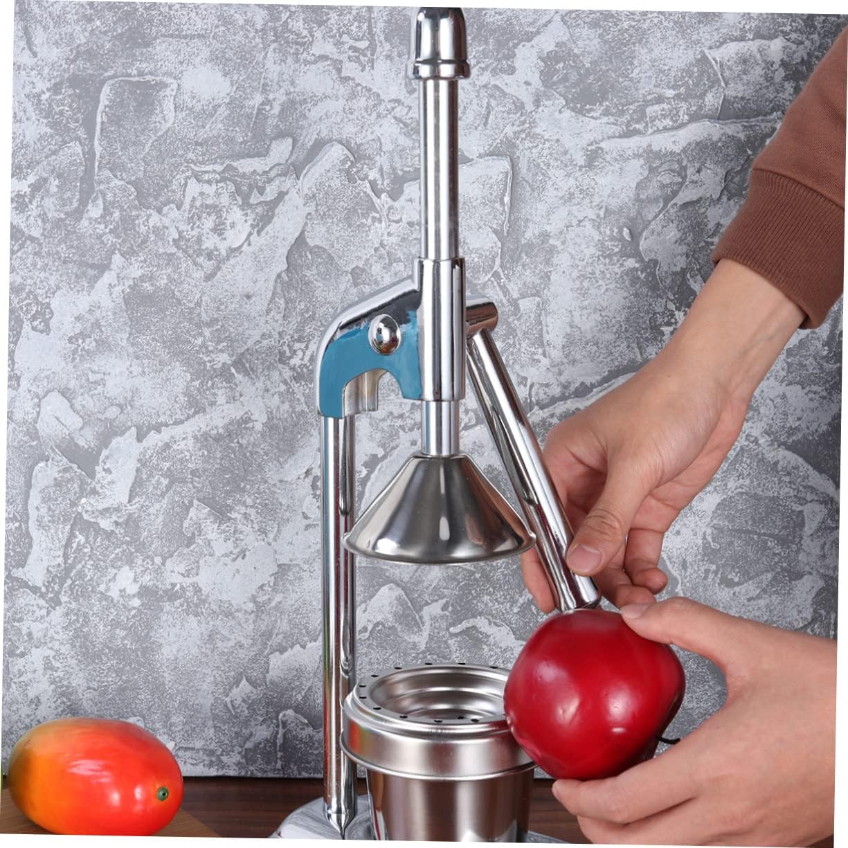 ABOOFAN Stainless Steel Lemon Squeezer Hand Press Juicer Manual Juice Extractor