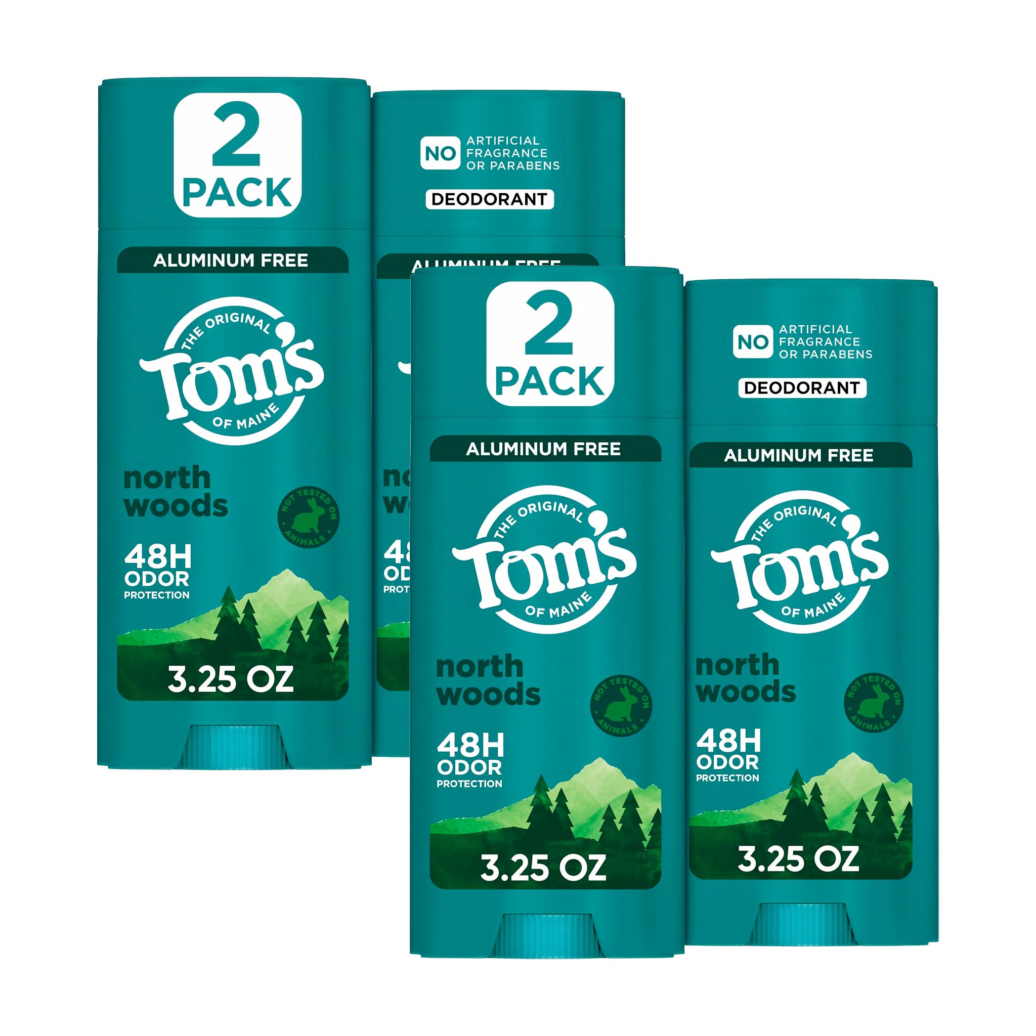 Tom's of Maine Natural Deodorant - 2 Pack -11 Tom's of Maine Natural Deodorant - 2 Pack -11