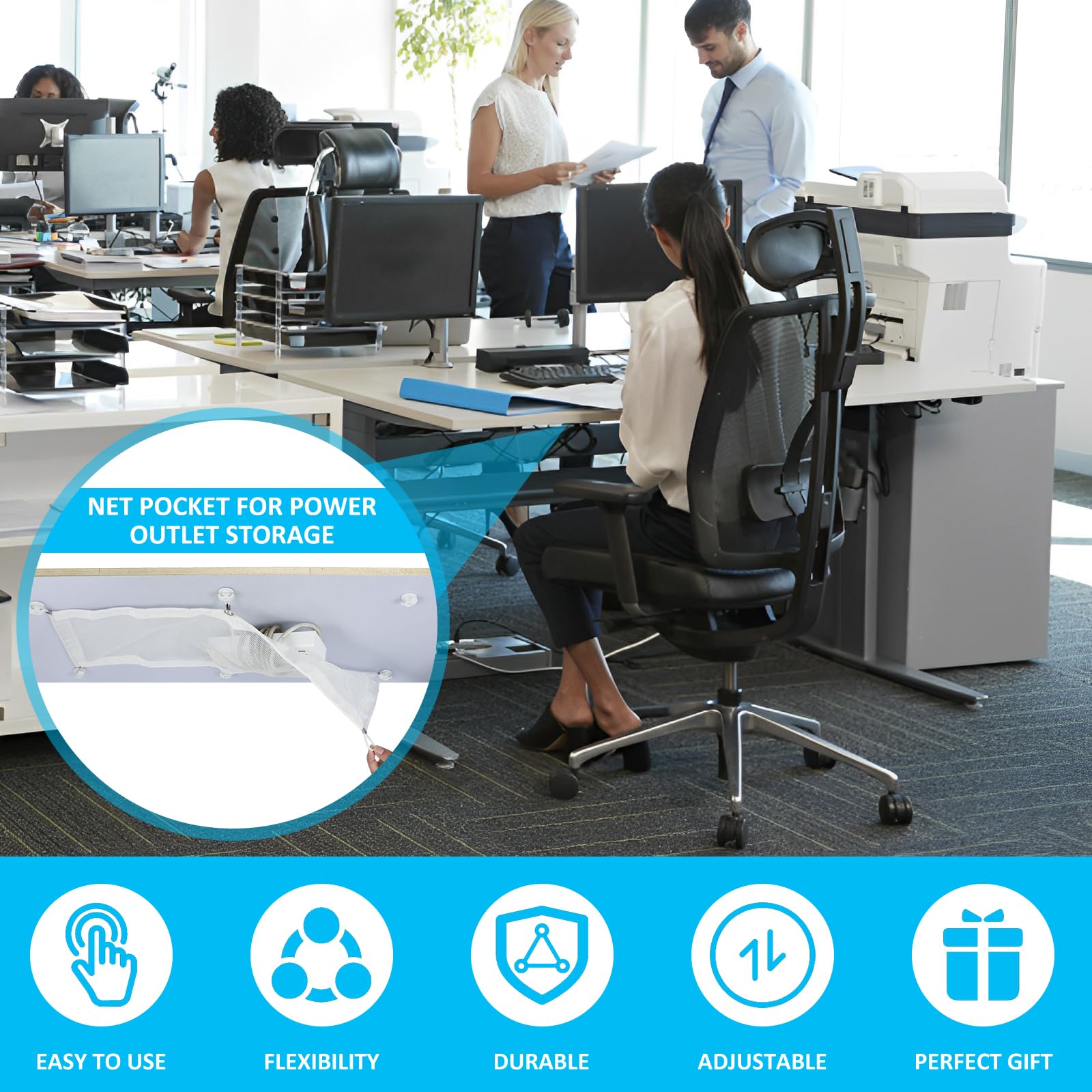 Panduit LabelCore NWSLC-7Y Cable ID Sleeve, Flexible PVC, 1 in L x 1-1/4 in W, White, (Pack of 100)