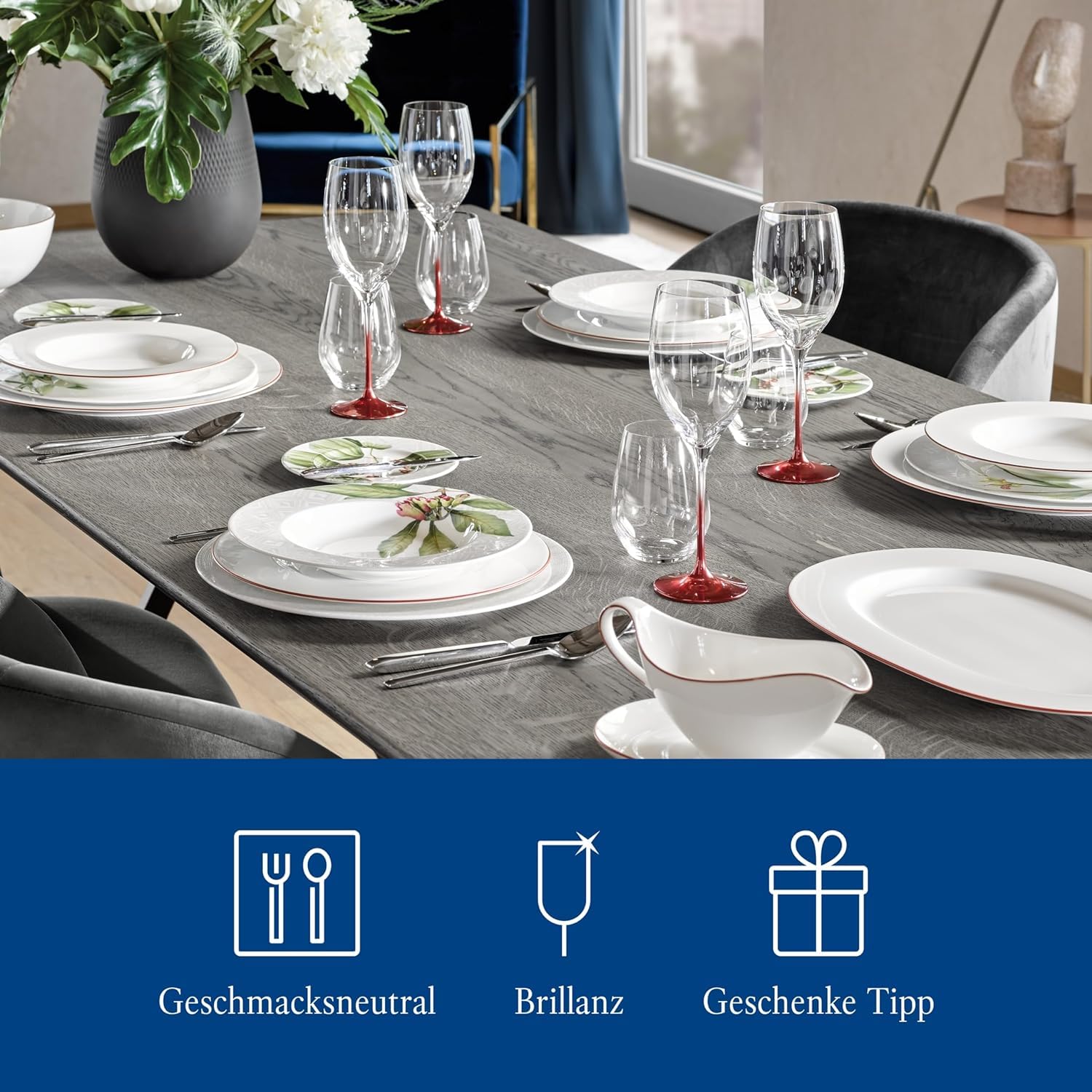 Villeroy & Boch La Divina set di bicchieri da whisky, 360 ml, 4 pezzi
