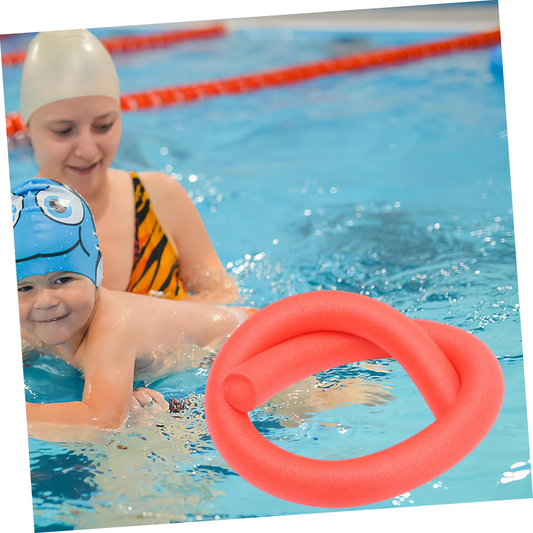 FELTECHELECTR Adult Floaty Pool Noodle Wow Pool Noodle for Swimming Lightweight Foam for Boys and Girls Adults for Fun