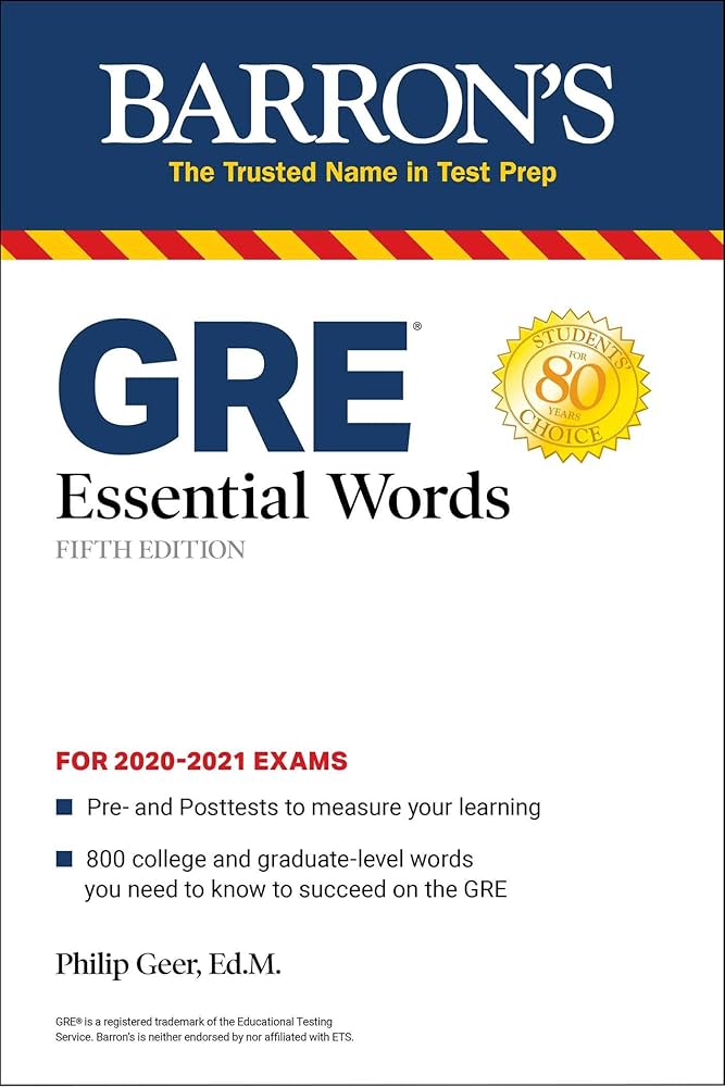 Amazon | GRE Essential Words (Barron's Test Prep) | Geer Ed